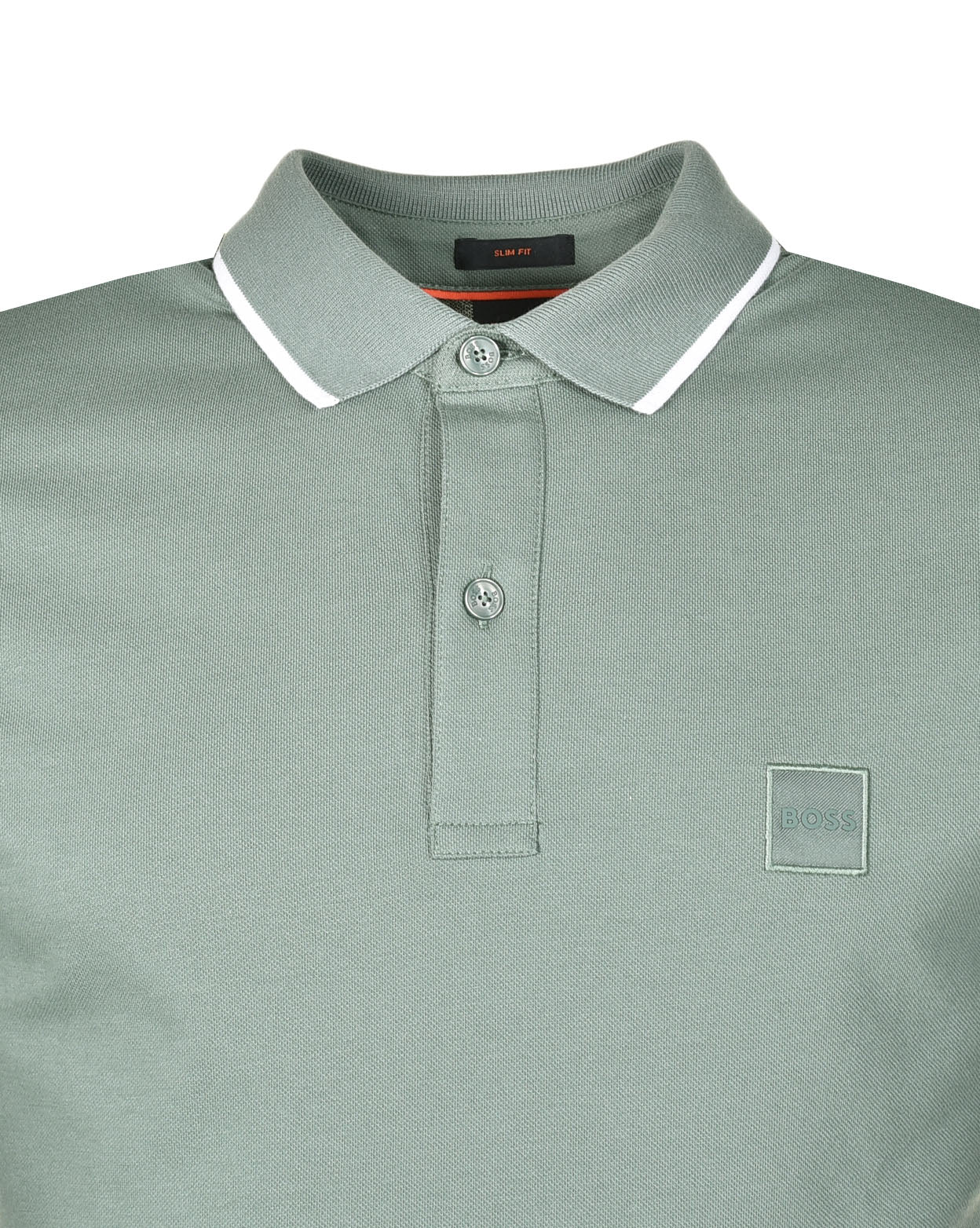 Passertip Short Sleeve Polo Shirt Open Green