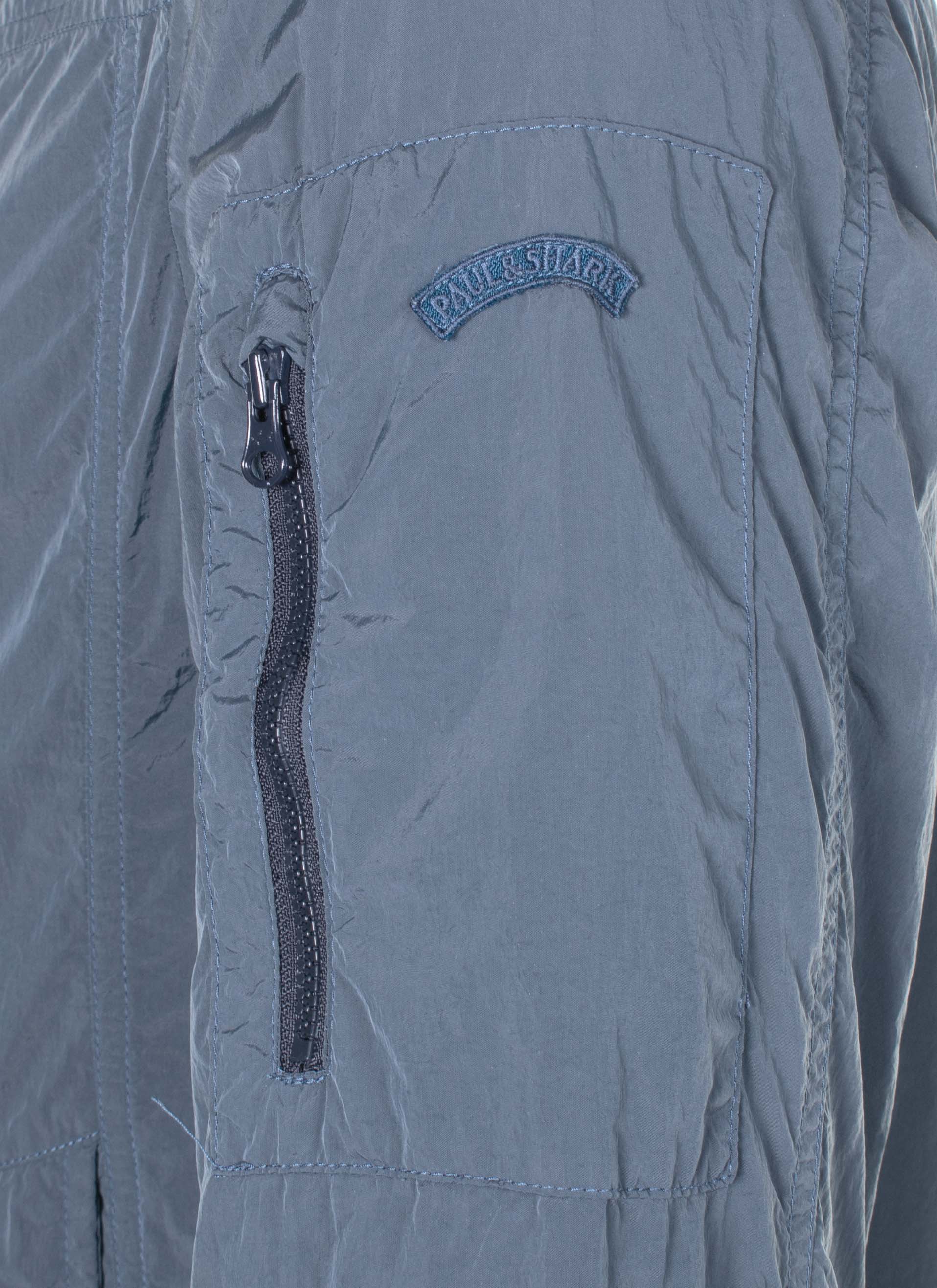 Lightweight Econyl Jacket Blue / Grey