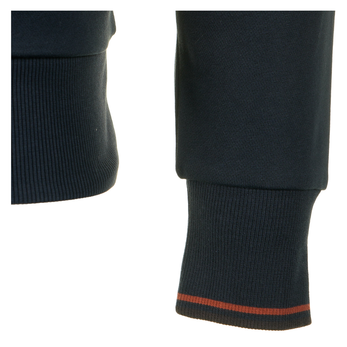 Half Zip Sweatshirt Navy / Brandy / Rich Brown