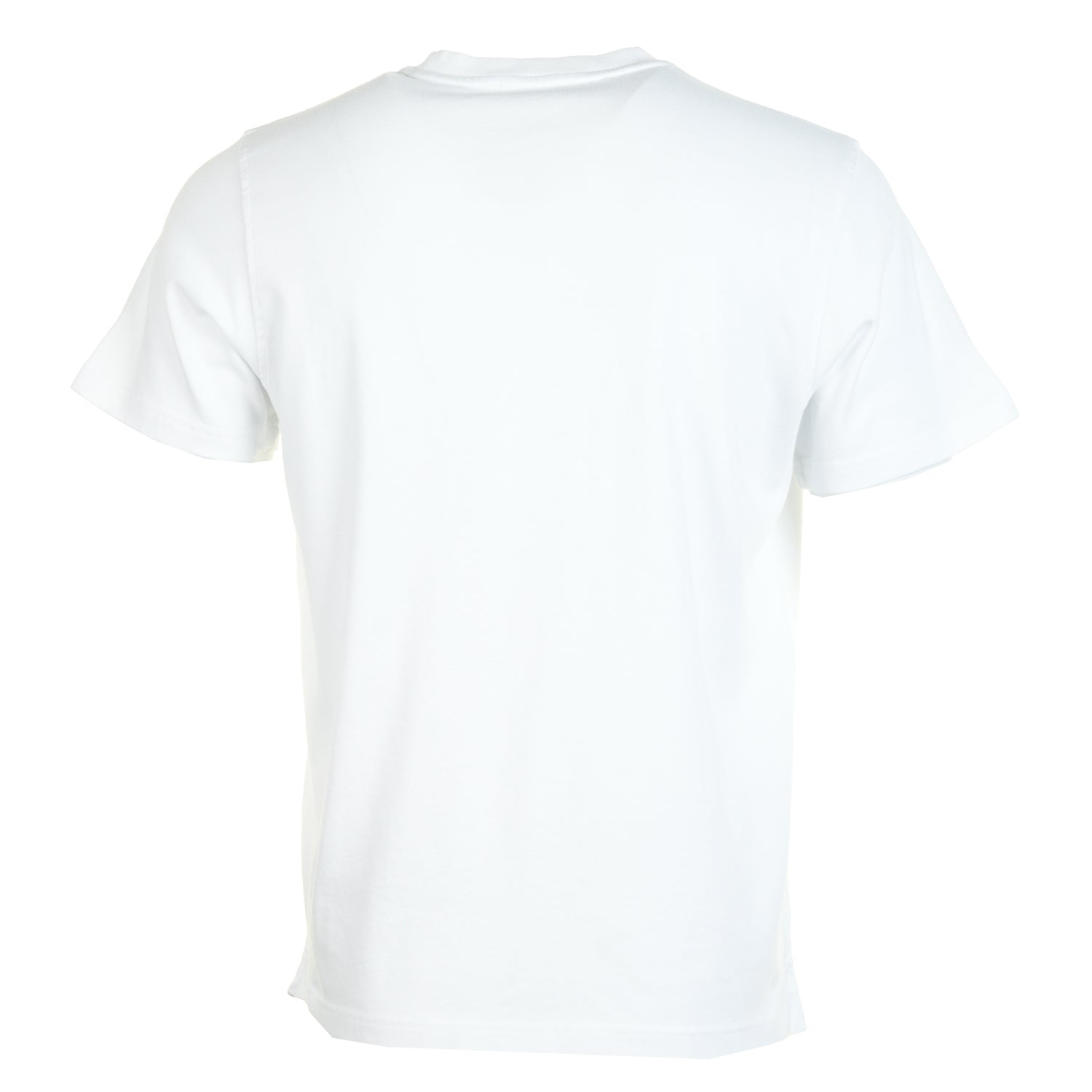 Hampshire Block Print Logo T Shirt White