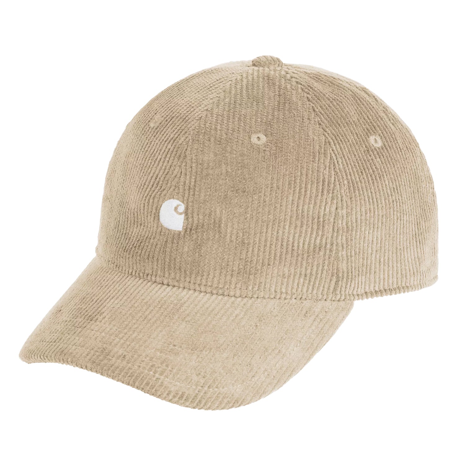 Harlem Corduroy Cap Wall White
