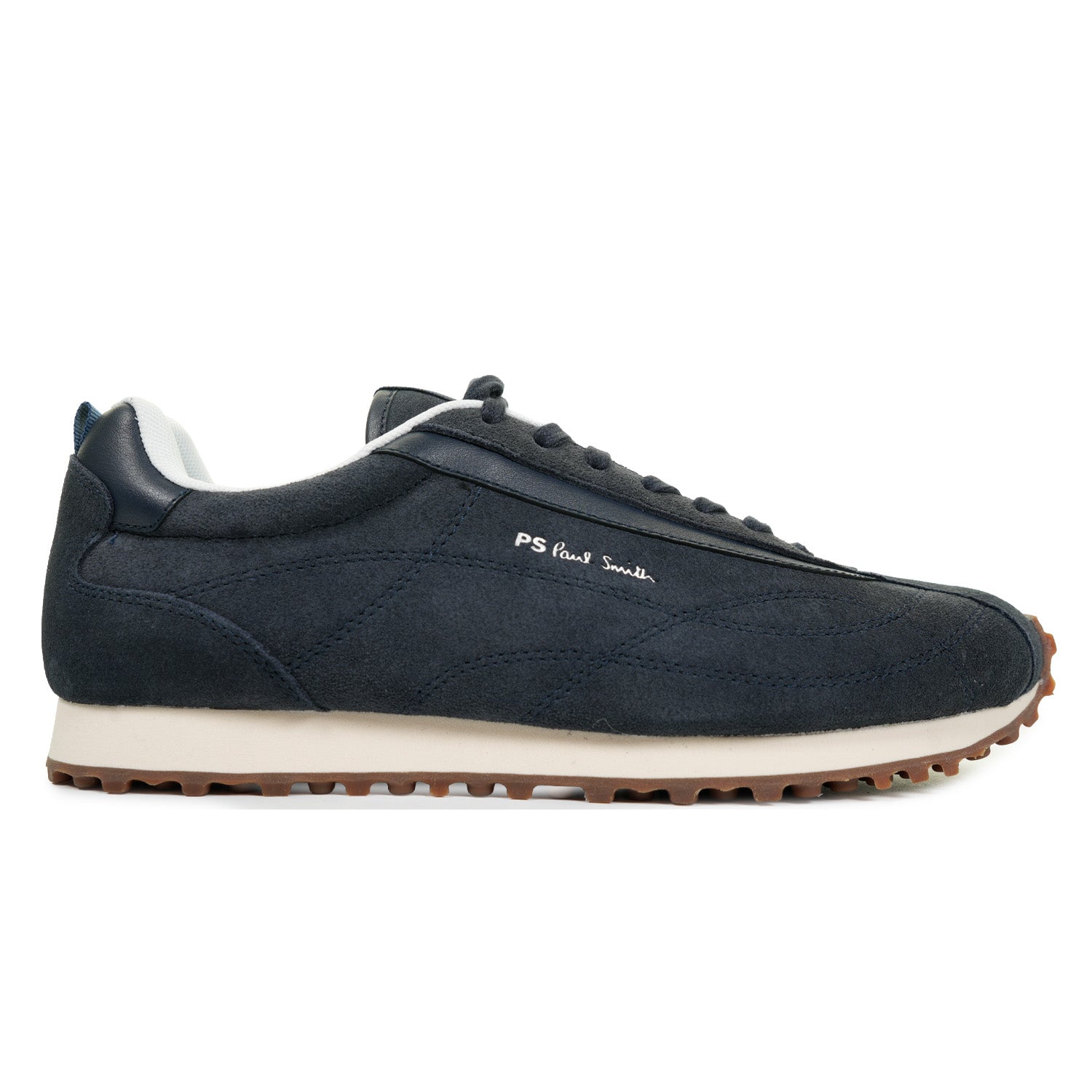 Haskell Suede Trainers Dark Navy