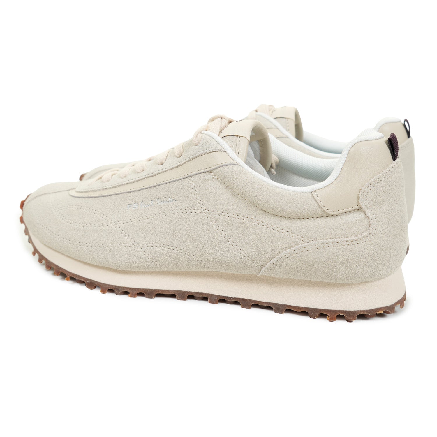 Haskell Suede Trainers Off White