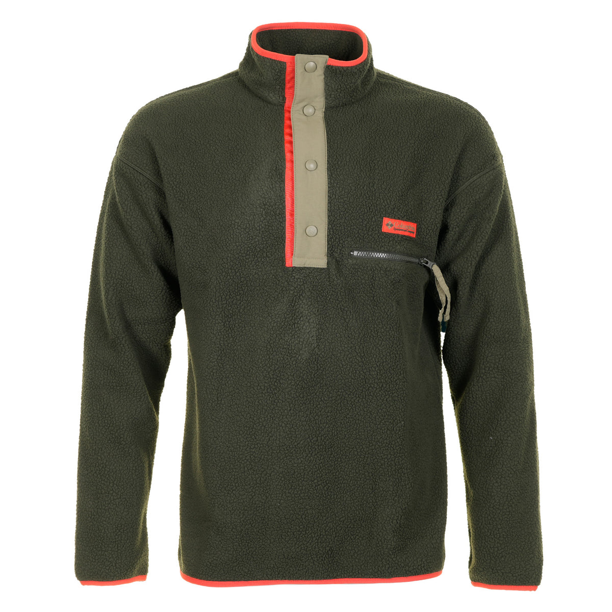 Helvetia 2 Half Snap Fleece Greenscape