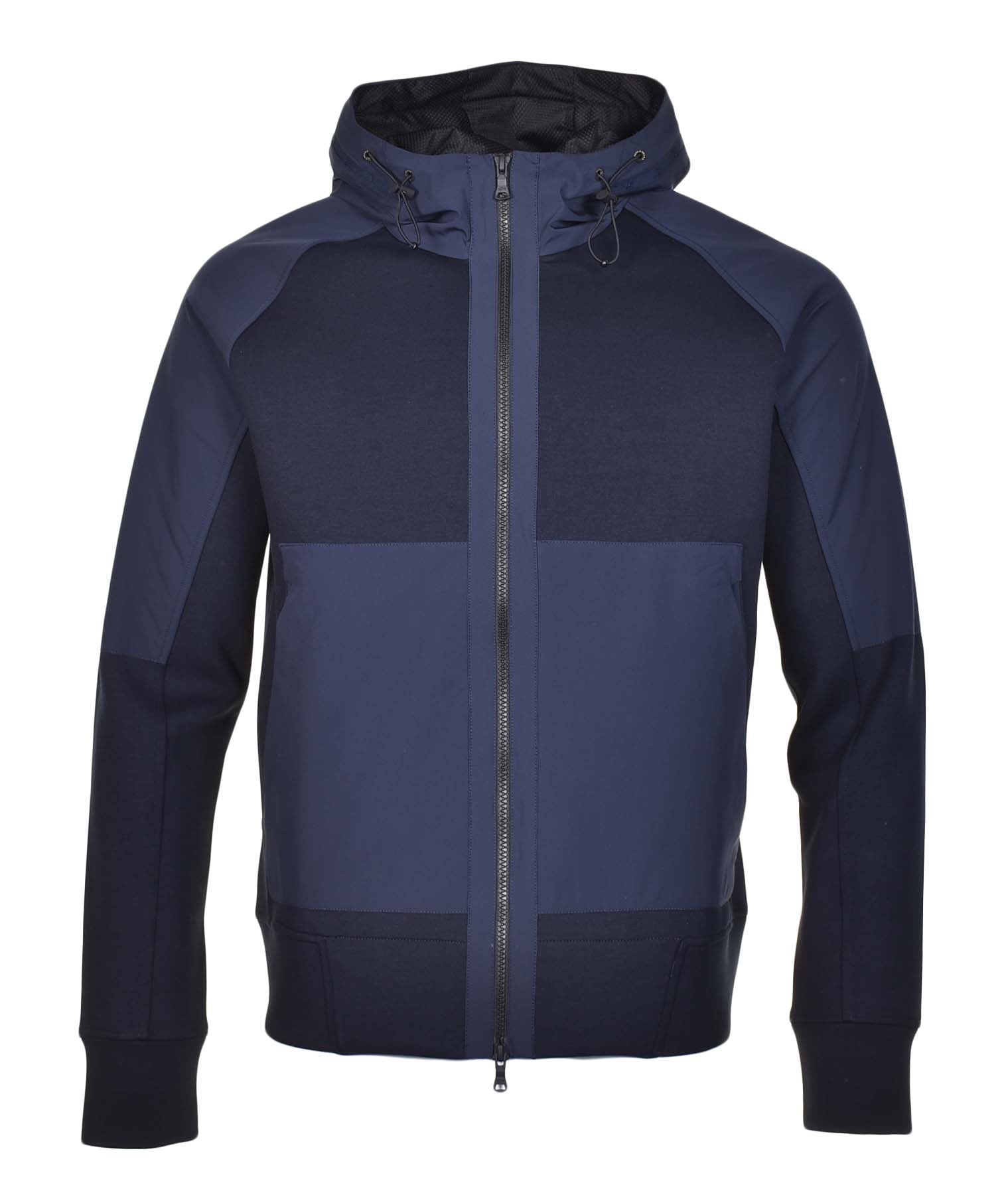 Paul & Shark Tape Branding Typhoon Full Zip Hoody Navy