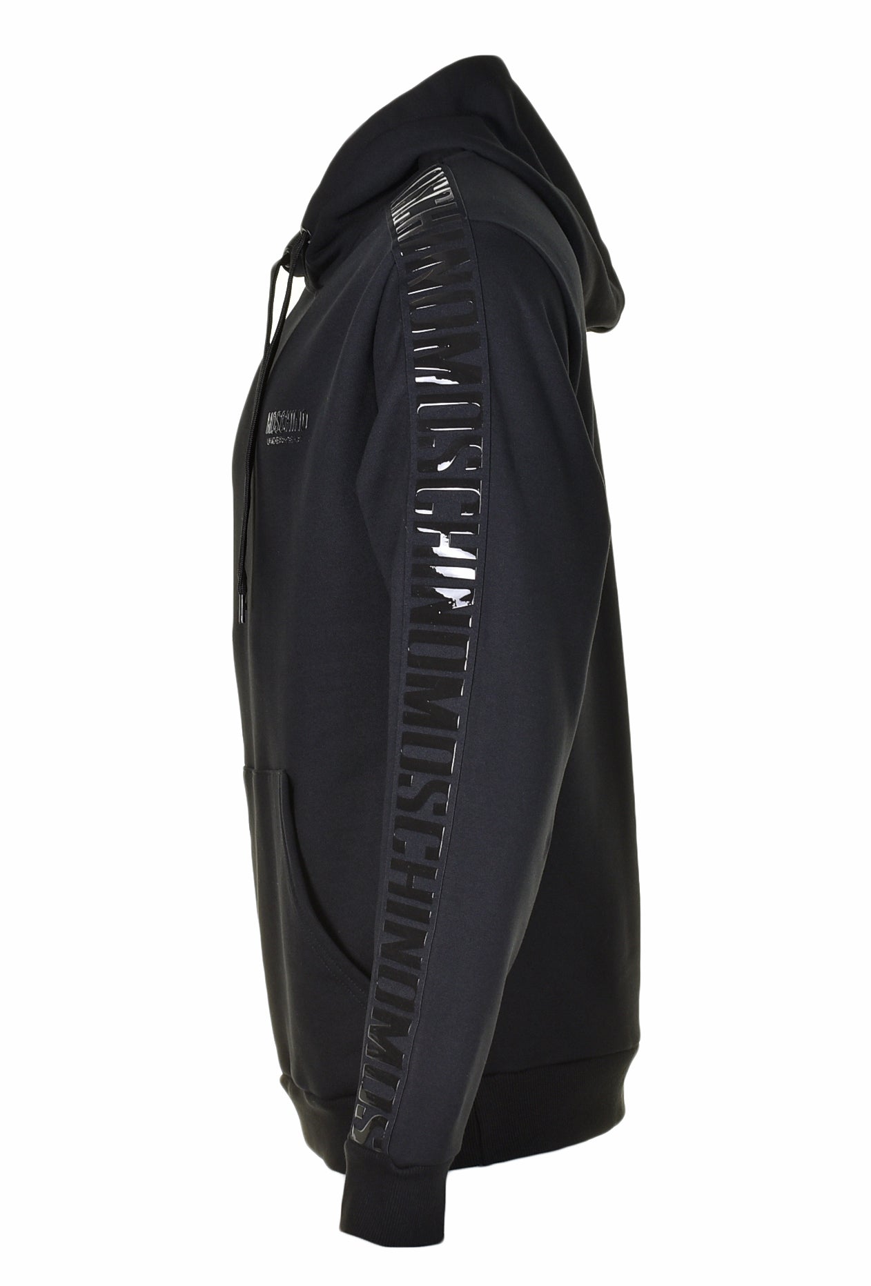 Underwear Gloss Tonal Tape Over Head Hoody Black