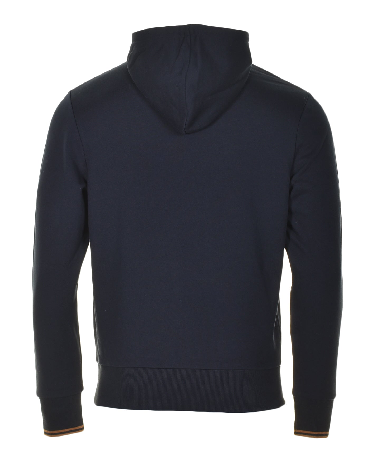Tipped Hooded Sweatshirt Navy / Dark Caramel