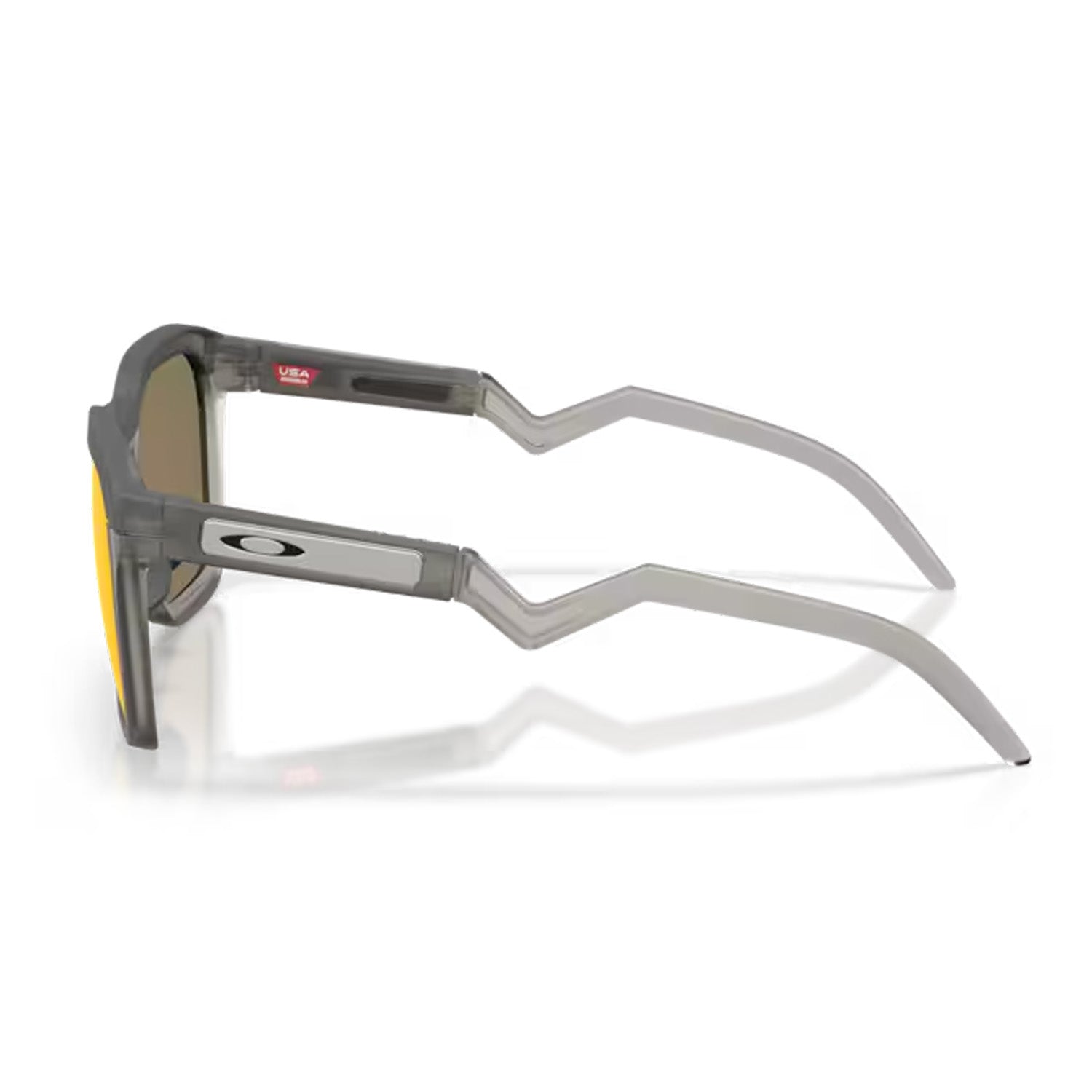HSTN SQ Matte Grey Smoke Sunglasses
