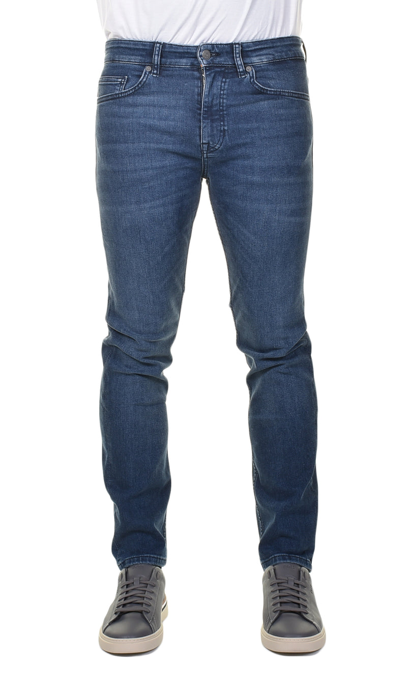 Delaware Slim Fit Stretch Jeans 419 Navy