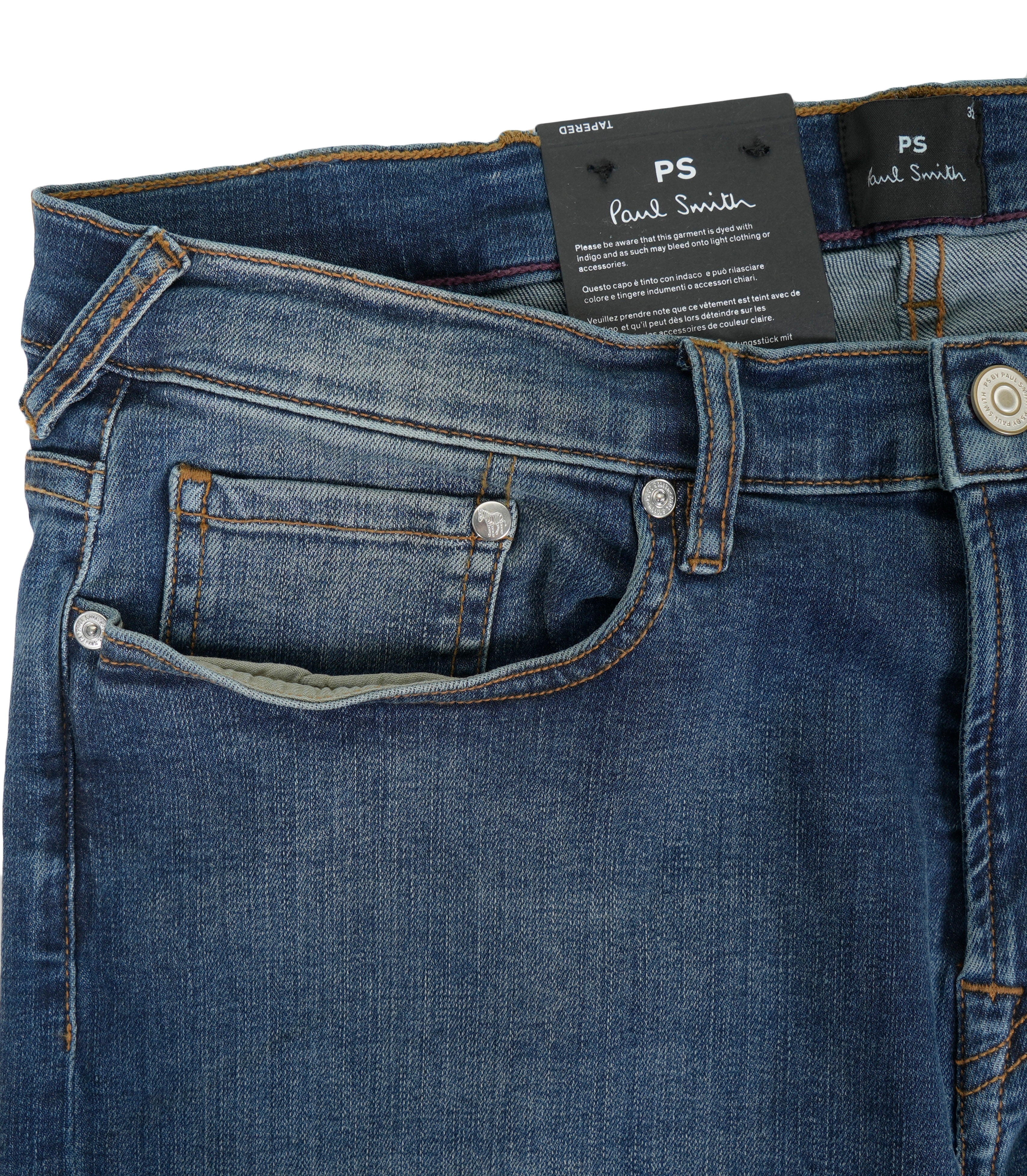 Tapered Fit Jeans Antique Wash