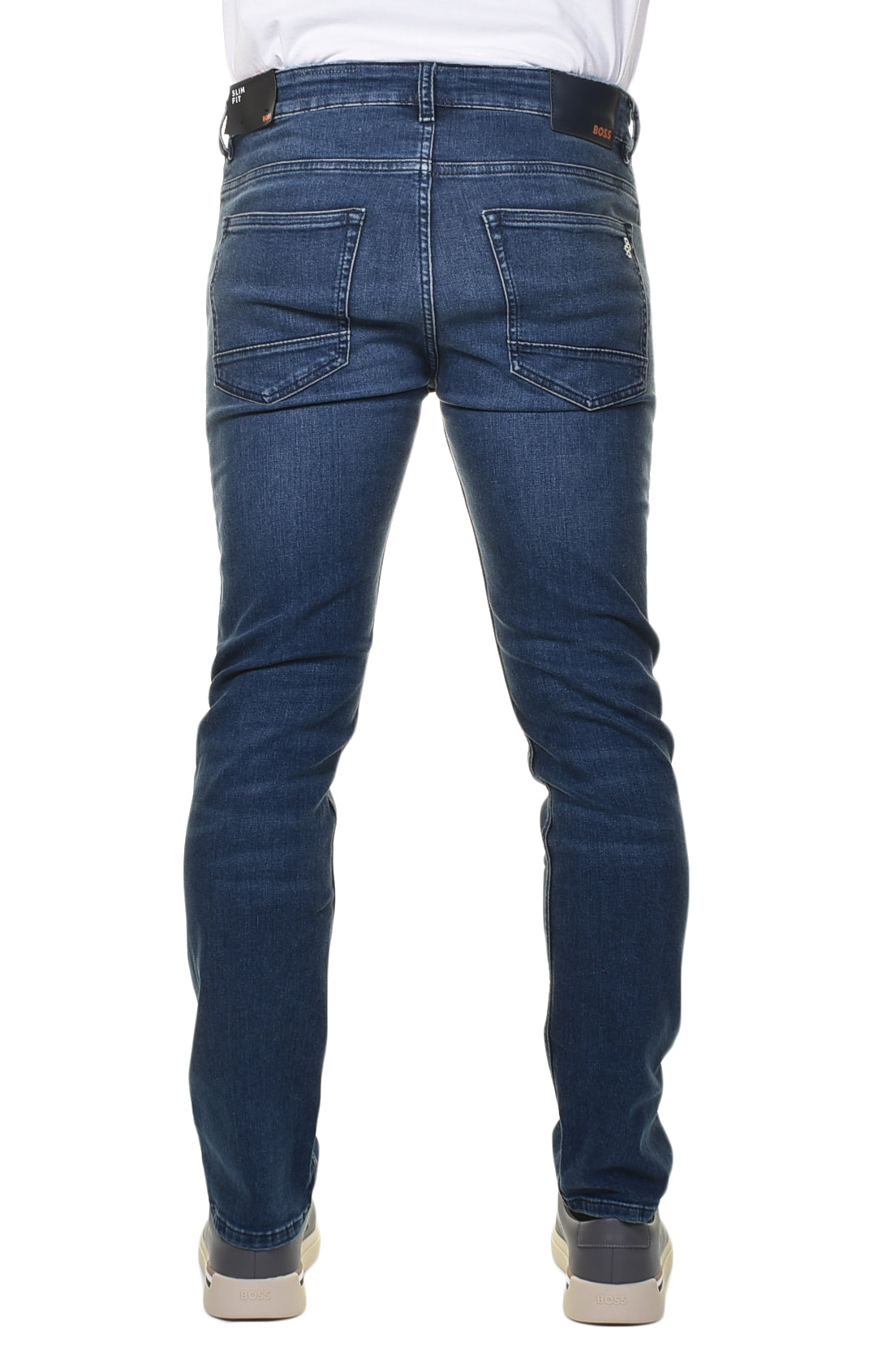 Delaware Slim Fit Stretch Jeans 419 Navy