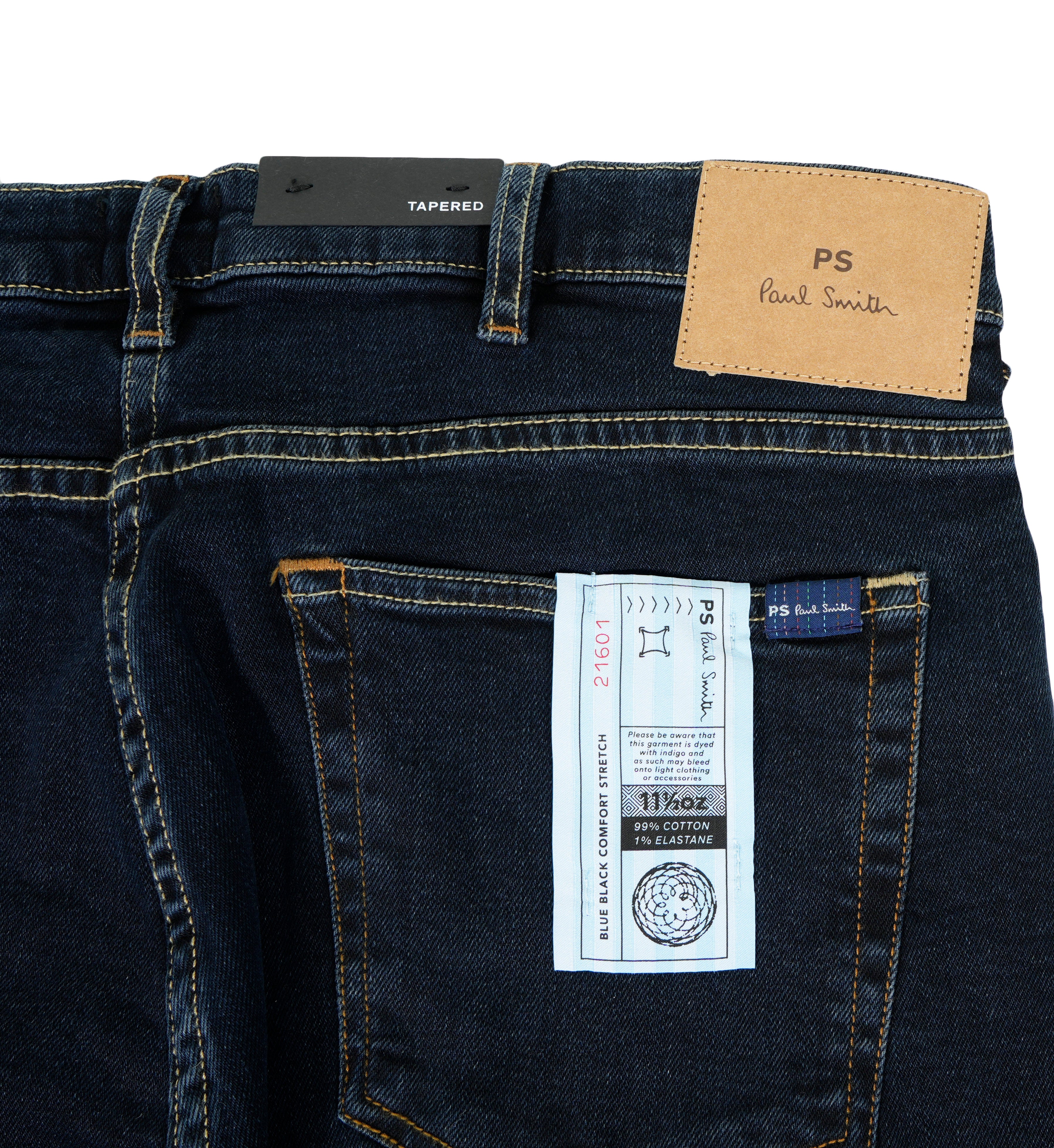 Tapered Fit Jeans Dark Navy