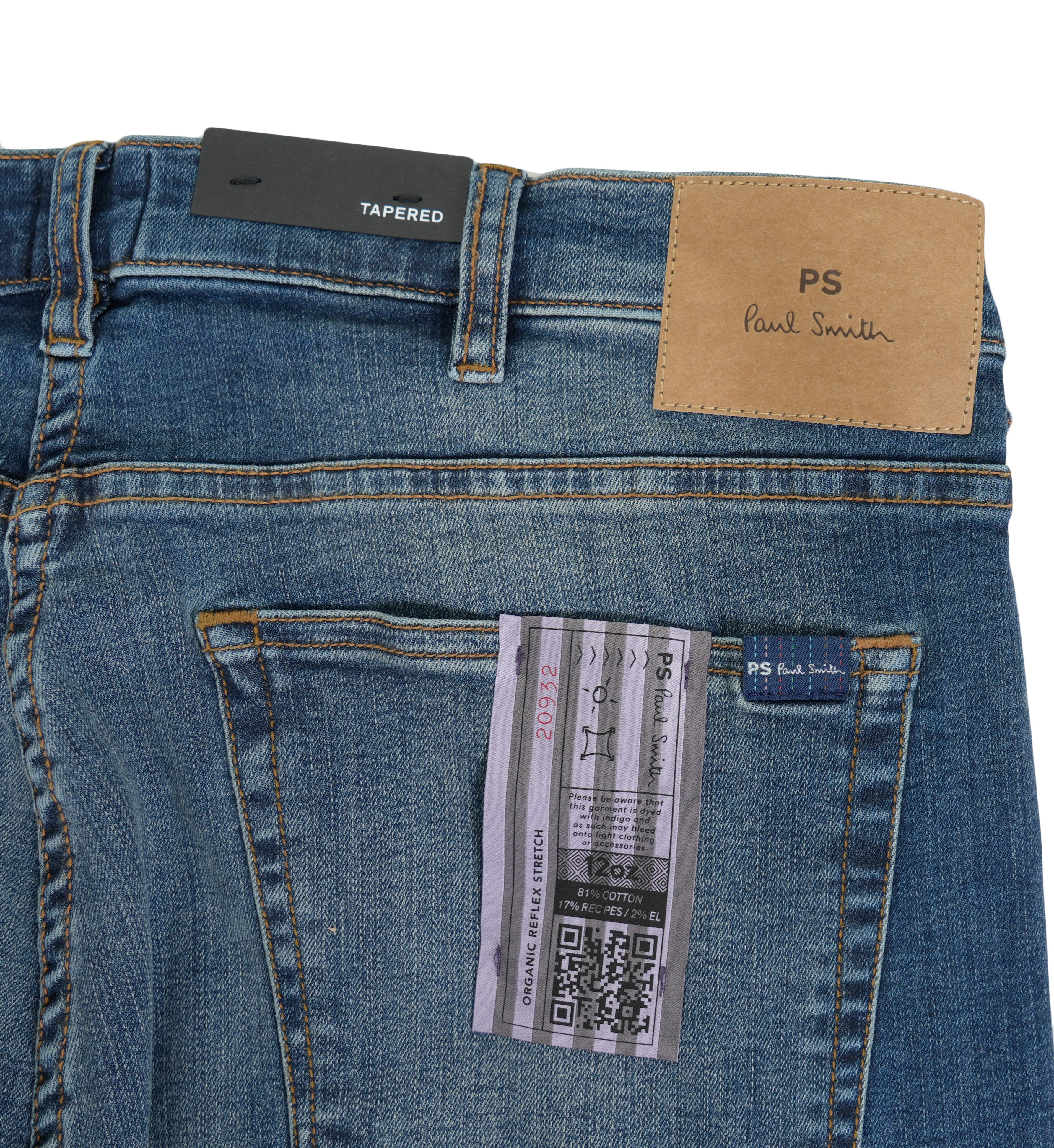 Tapered Fit Jeans Antique Wash