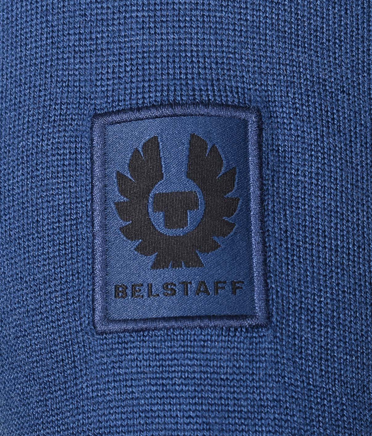 Belstaff logo on Kerrigan crew neck jumper