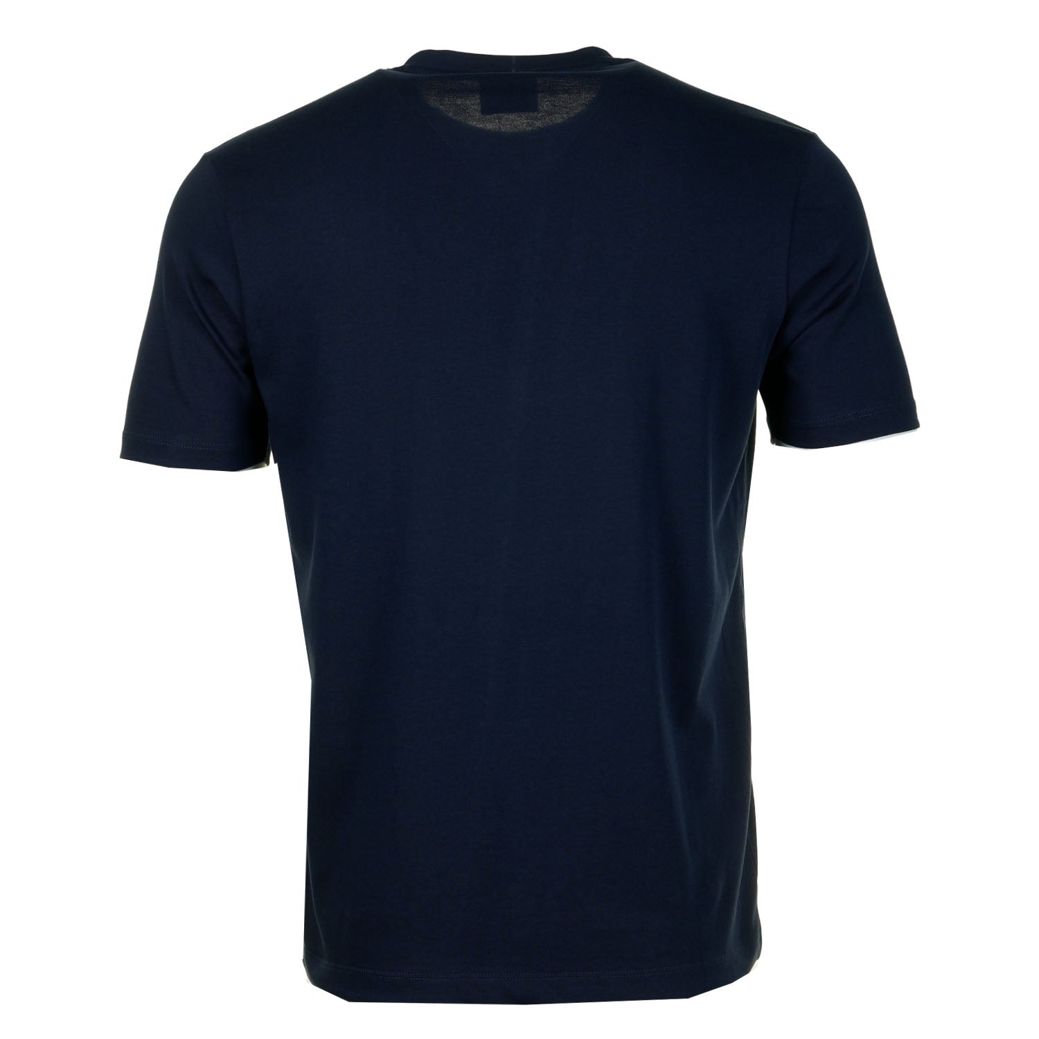 Short Sleeve Shark Logo T Shirt Navy