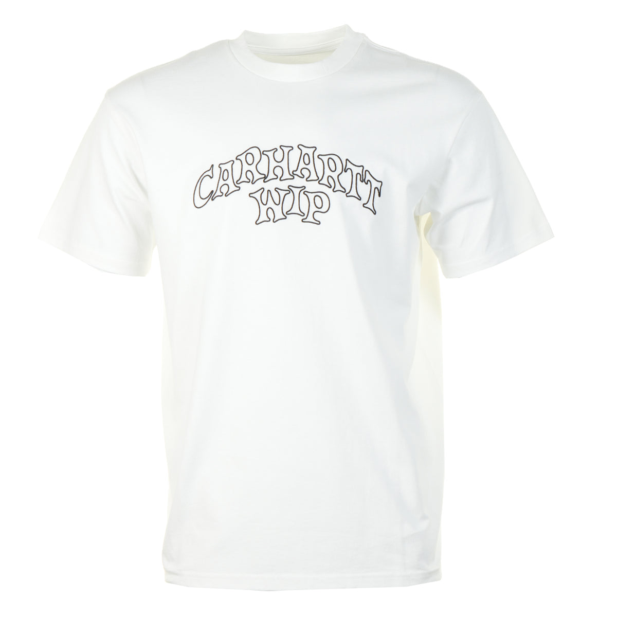 Short Sleeve Limn Script T Shirt White