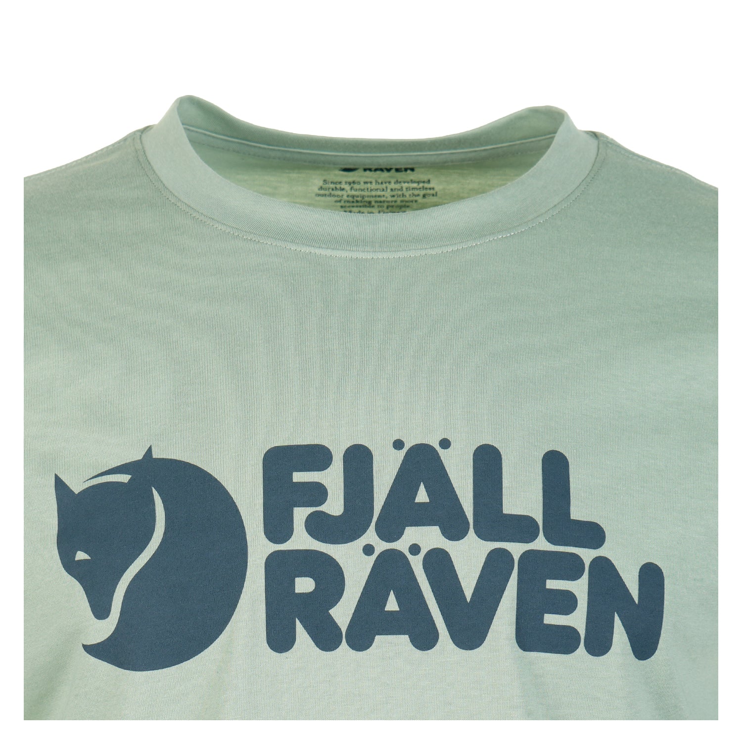 Logo T Shirt M Misty Green