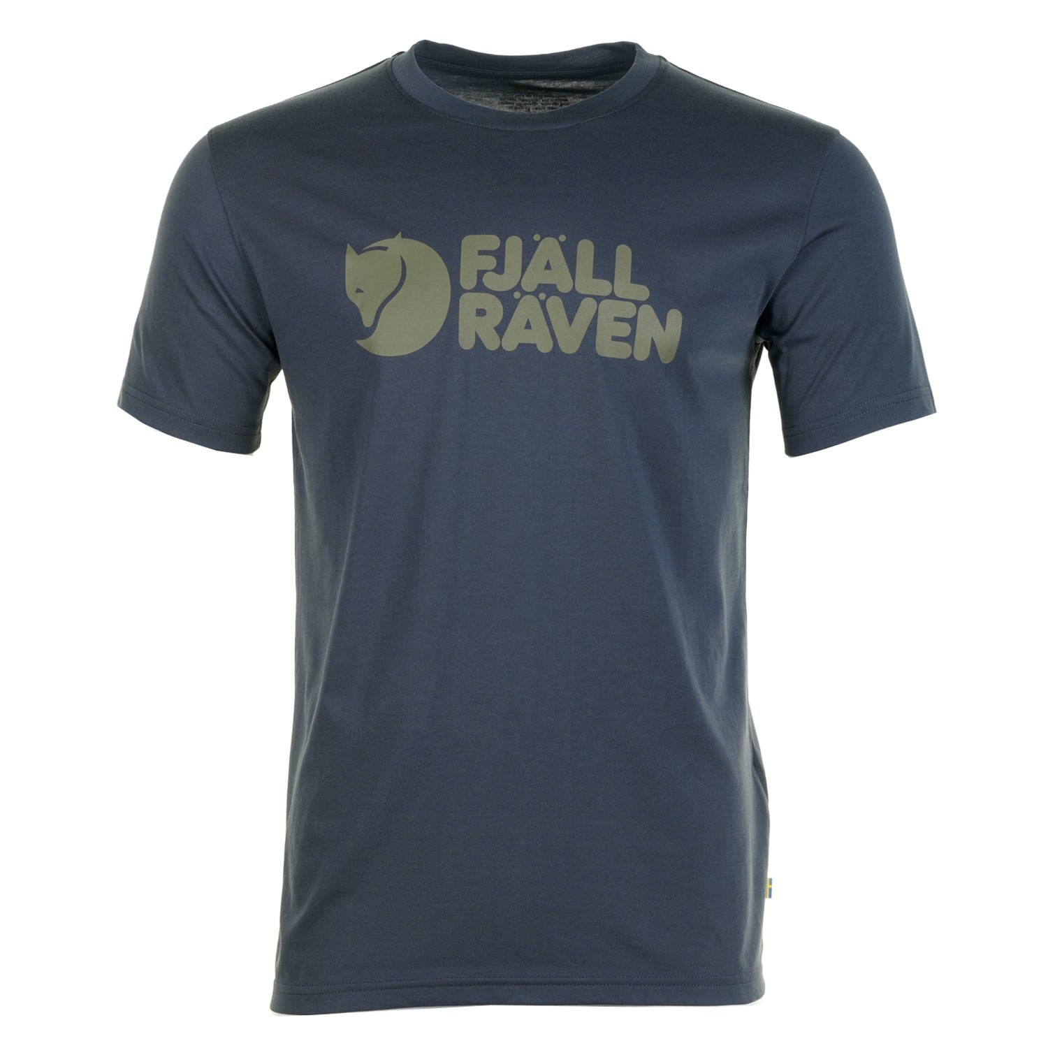 Fjallraven Logo T Shirt M Navy
