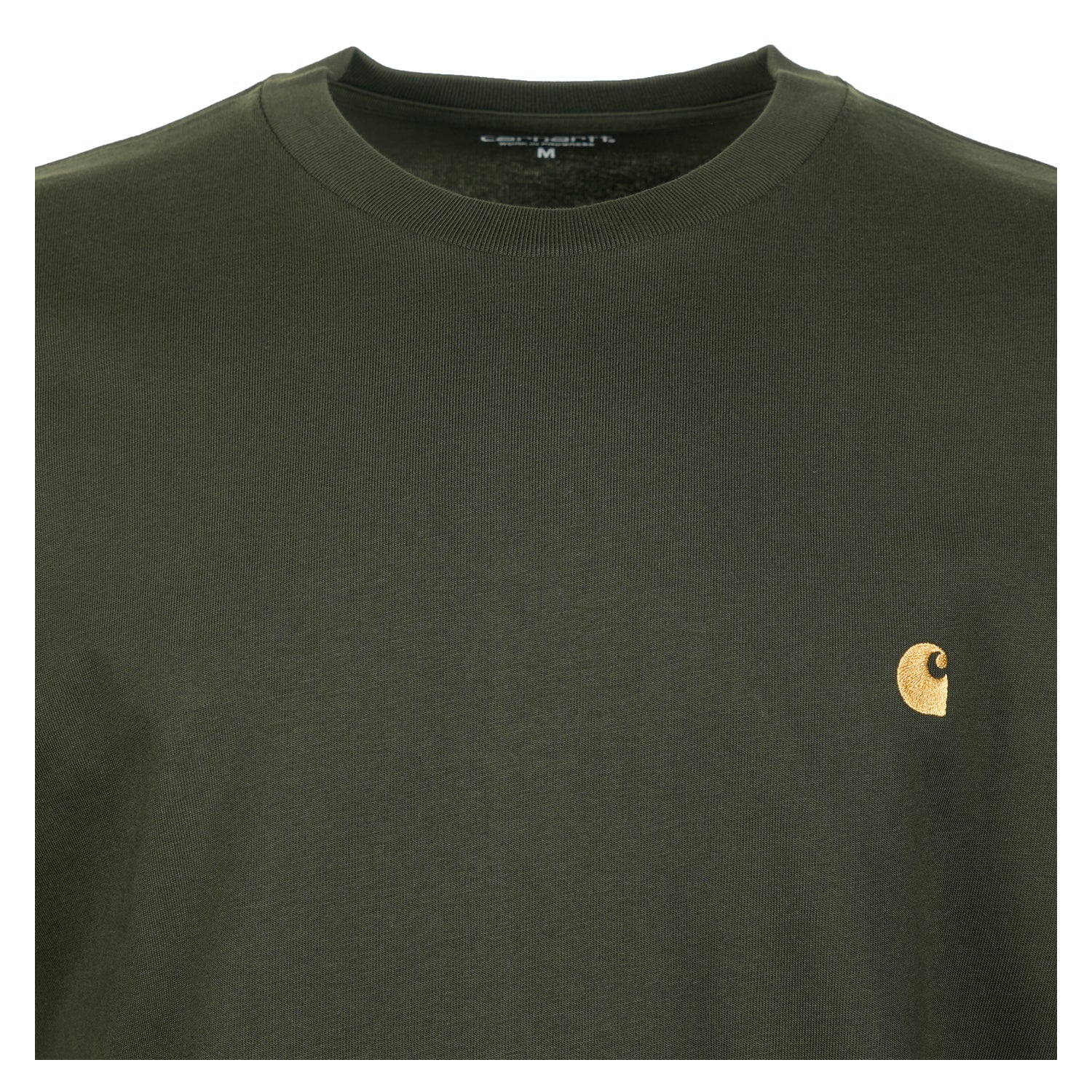 Long Sleeve Chase T Shirt Olive Gold