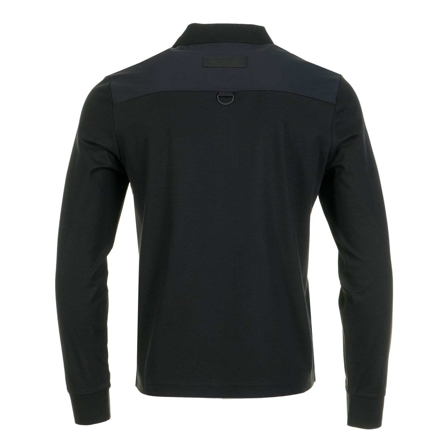 Long Sleeve Dalon Polo Shirt Black