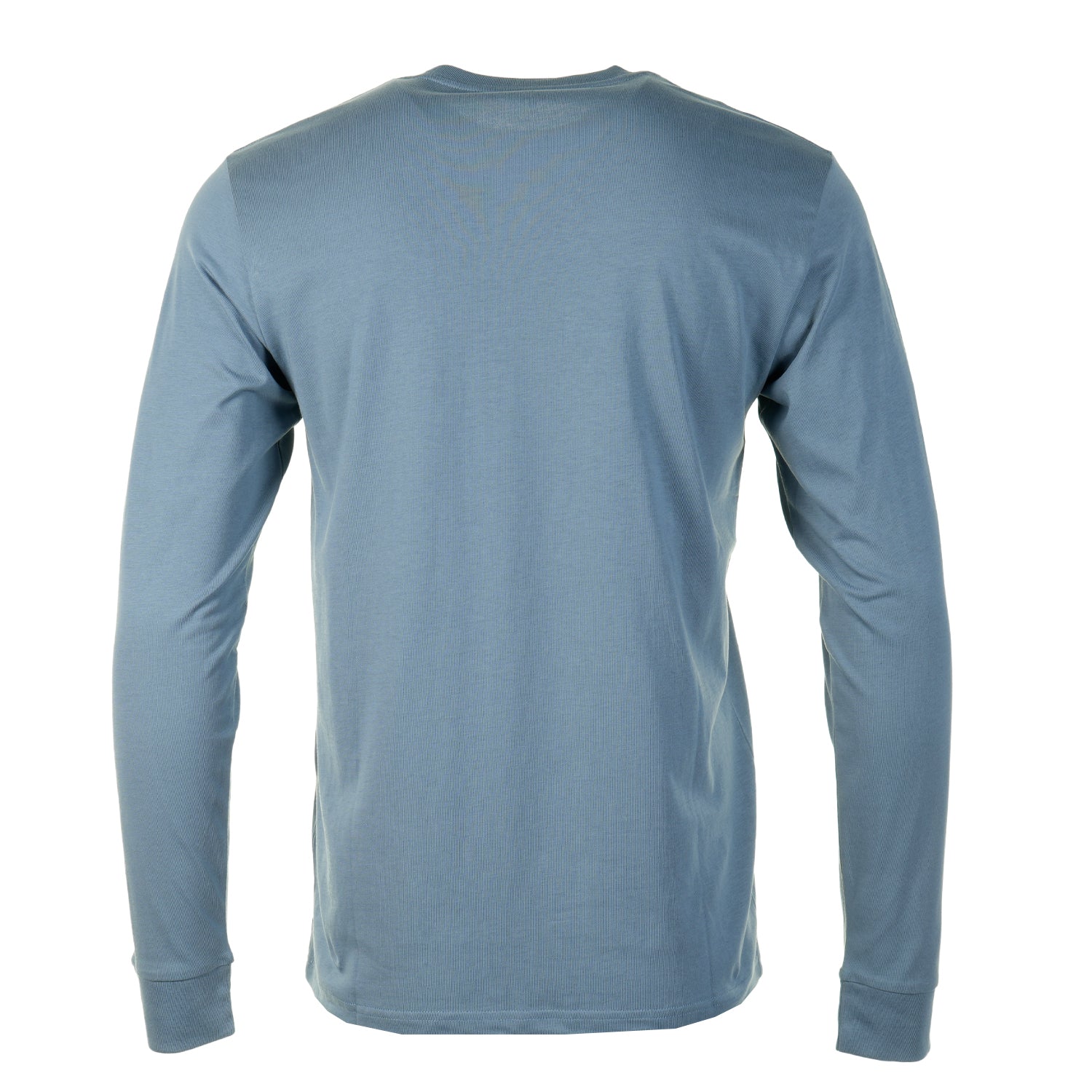 Long Sleeve Pocket T Shirt Velvet Blue