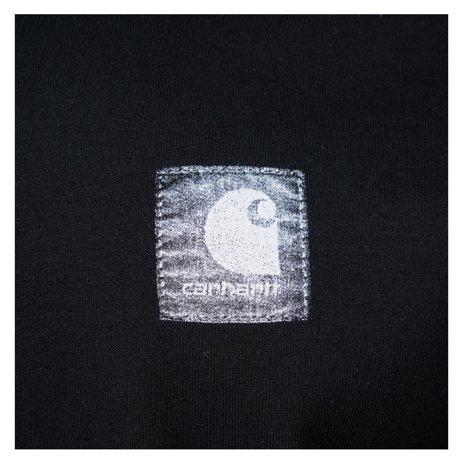 Long Sleeve Archive Script T Shirt Black