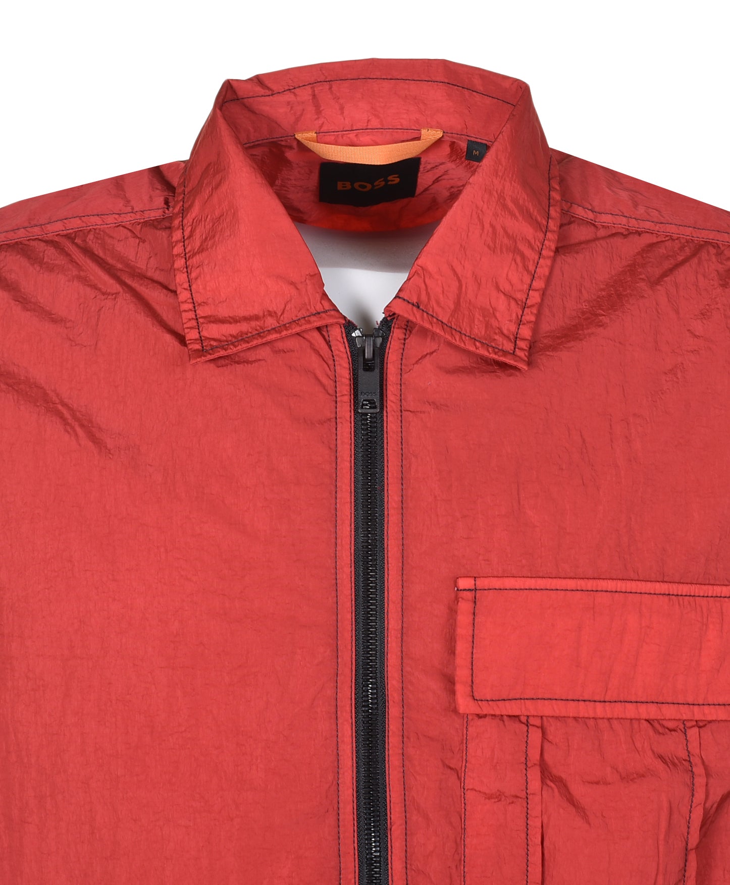 Loony Zip Overshirt Red