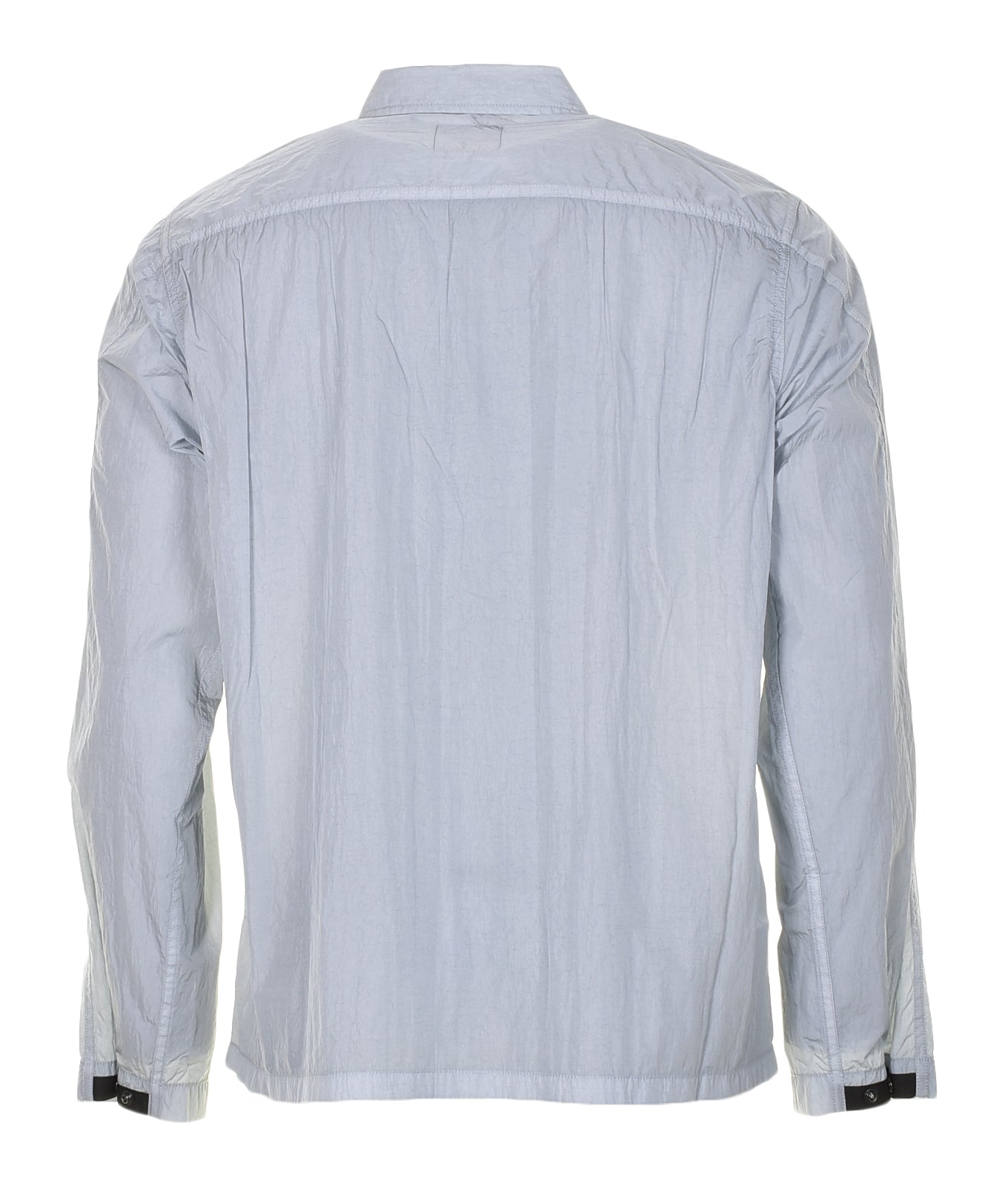 Loony Zip Overshirt Light Pastel Grey