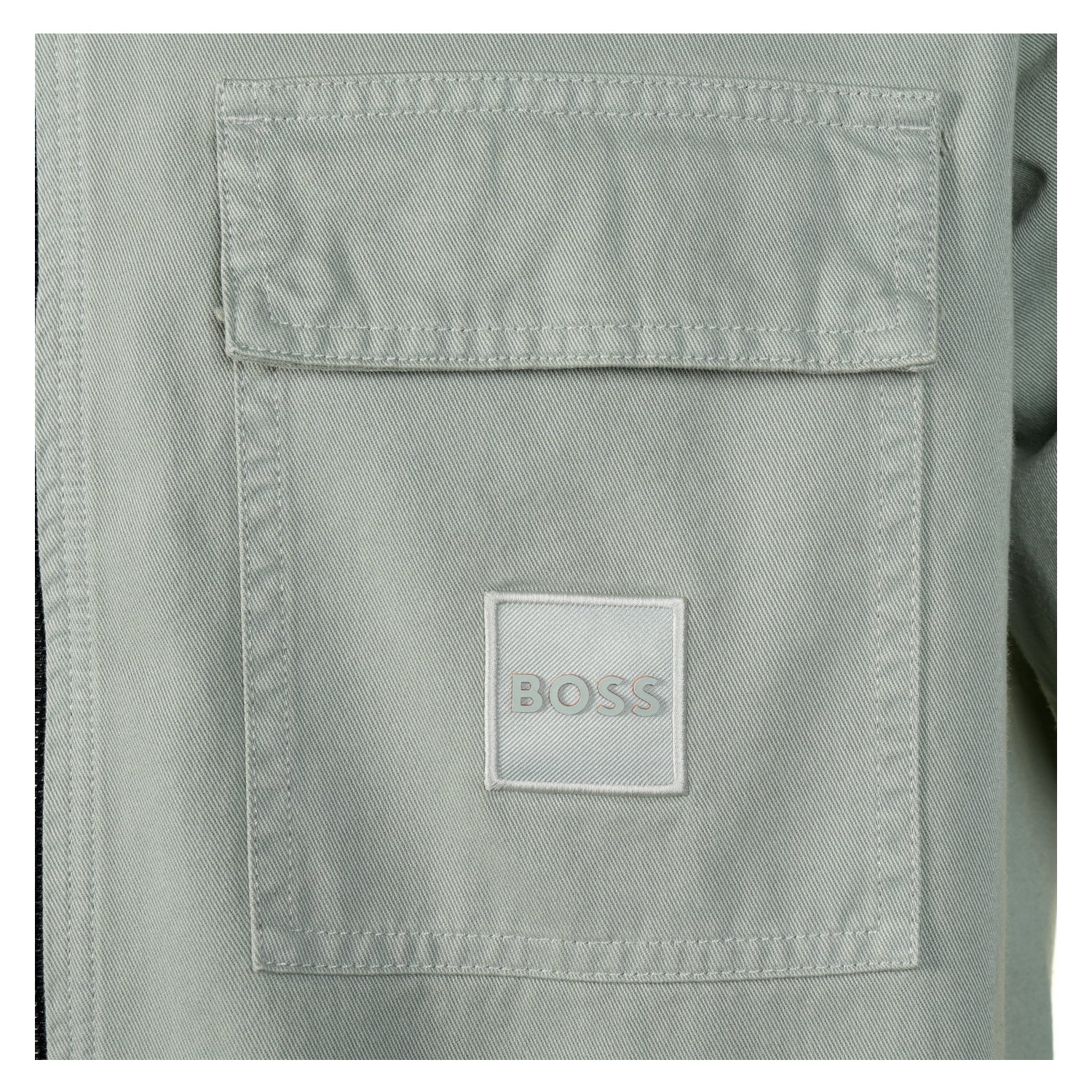 Lovel Zip Overshirt 351 Open Green