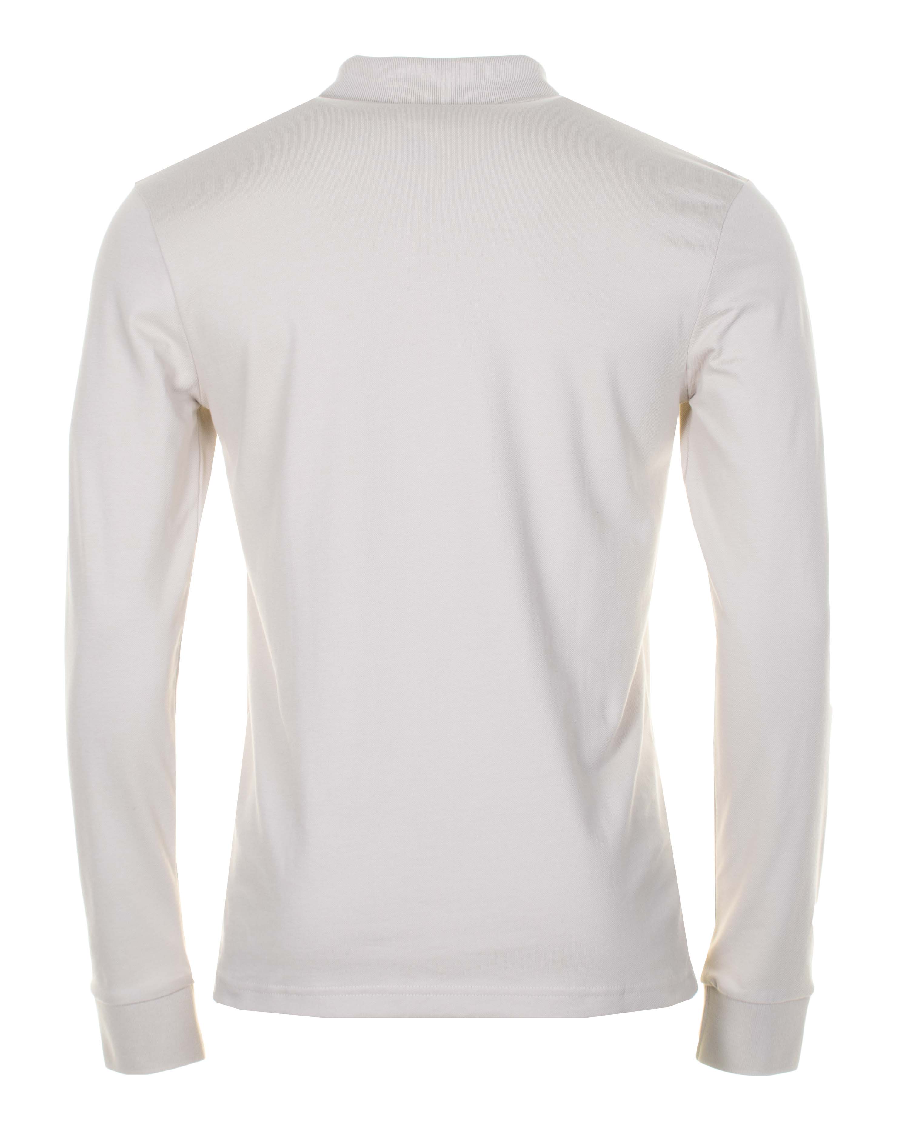 Passerby Long Sleeve Polo Shirt Light Beige