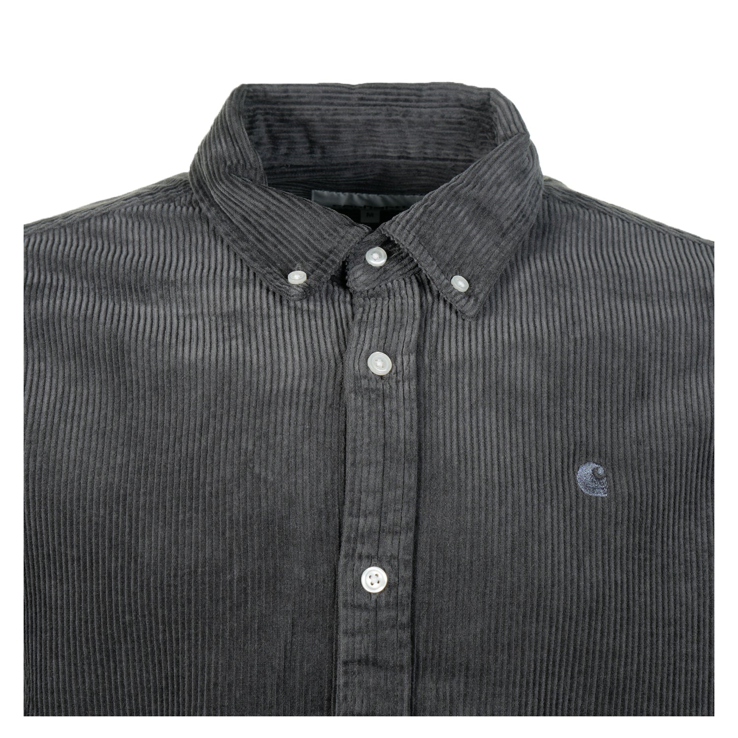 Long Sleeve Madison Cord Shirt Graphite