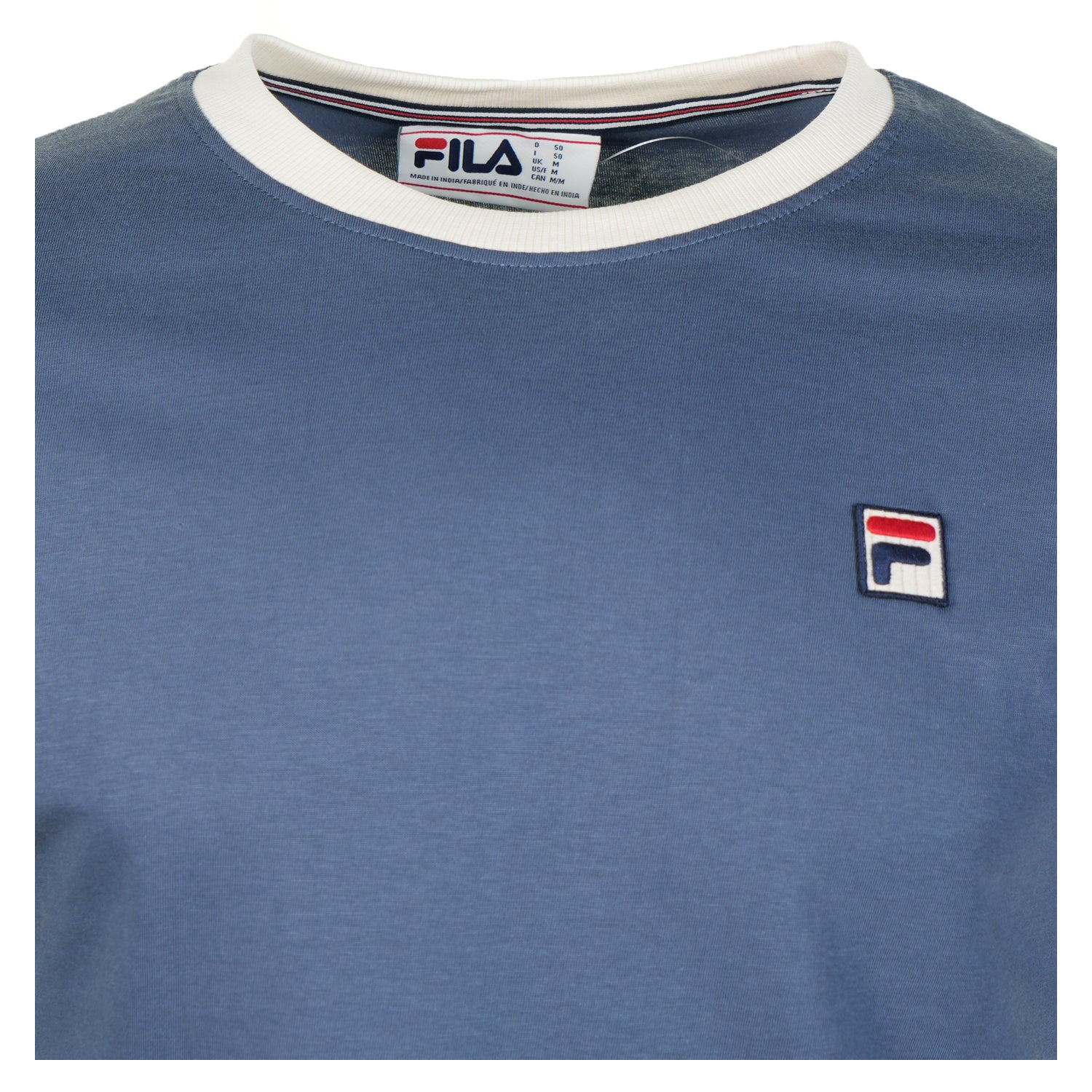 Marconi Essential Ringer Tee Vintage Indigo Gardenia