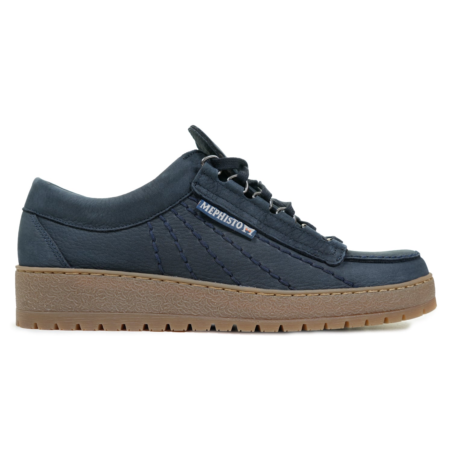 Mephisto Rainbow Shoes Sportbuck 1945/35 Navy – Ragazzi Clothing