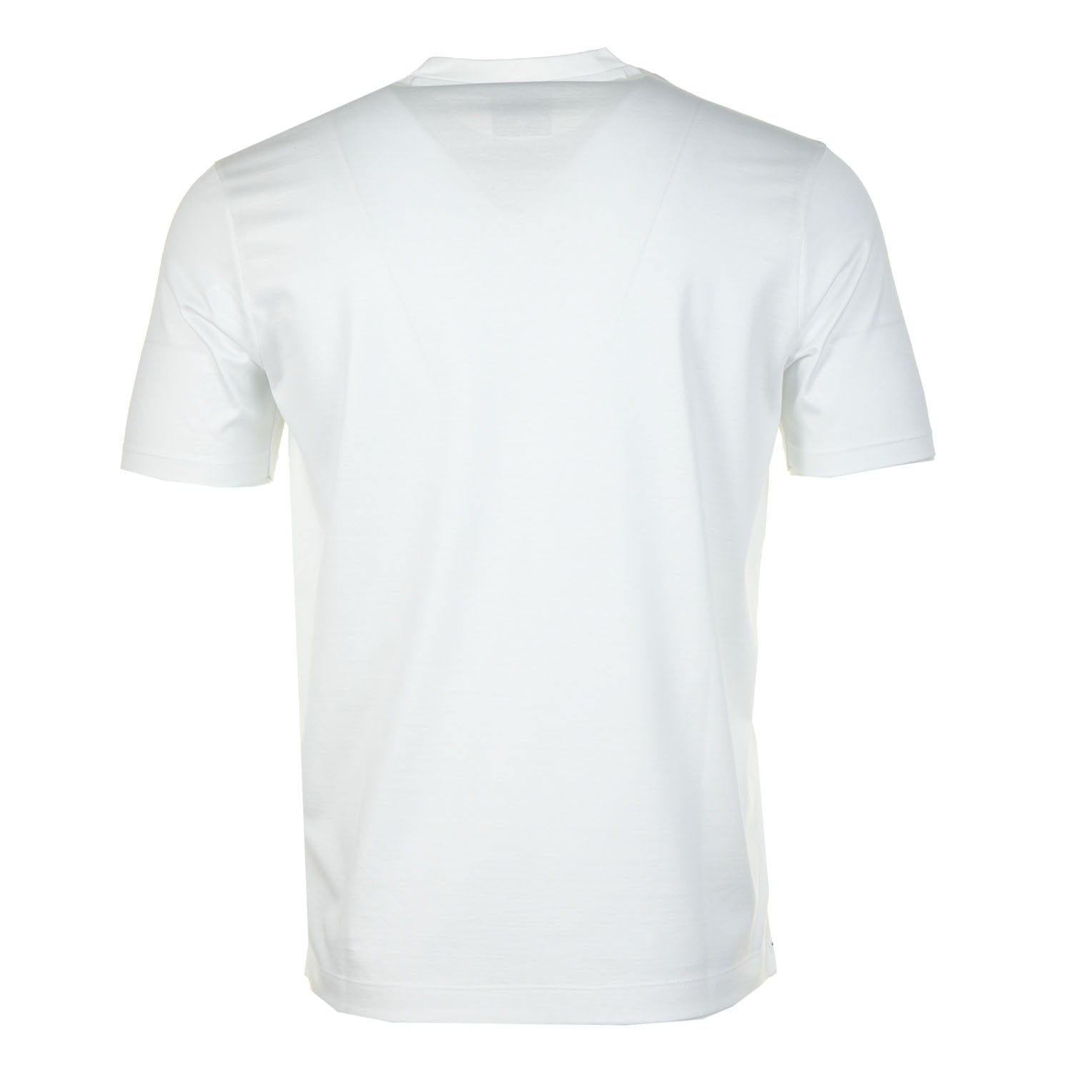 Short Sleeve Metal Shark Logo T Shirt White