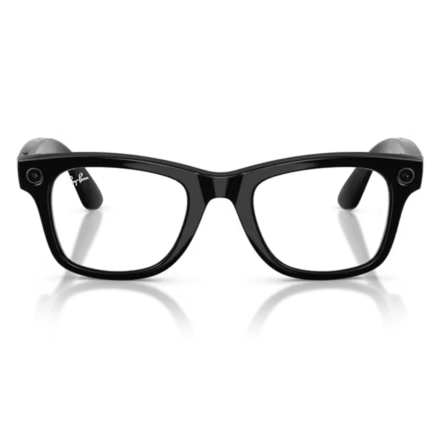 Meta Wayfarer Gen 2 Shiny Black Transitions Graph Green
