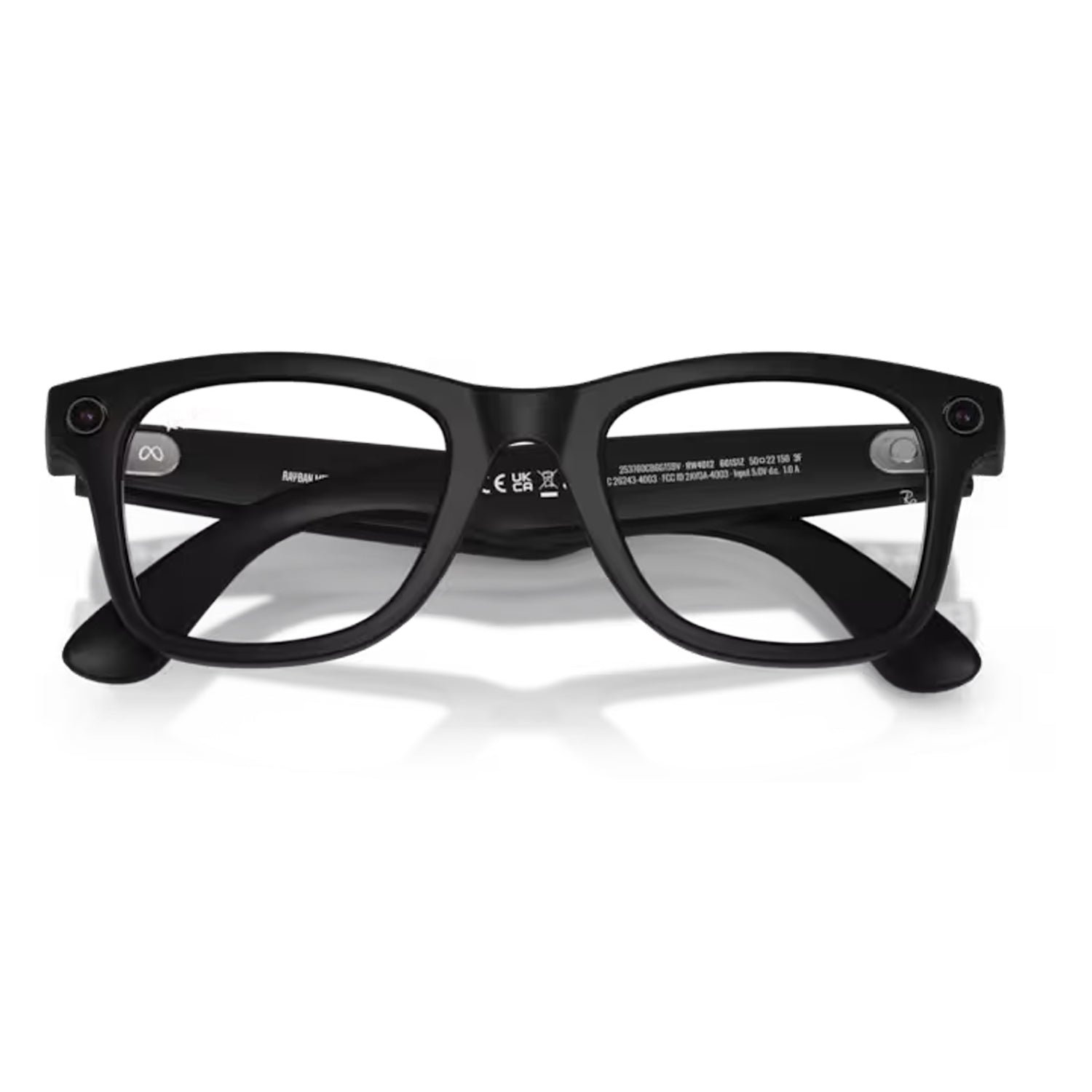 Meta Wayfarer Gen 2 Matte Black Transitions Grey