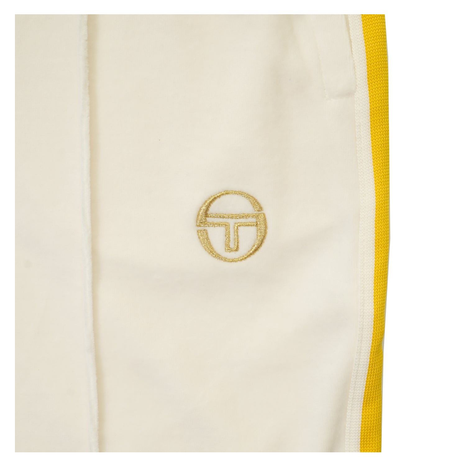 Monte Velour Shorts Gardenia / Maritime Blue