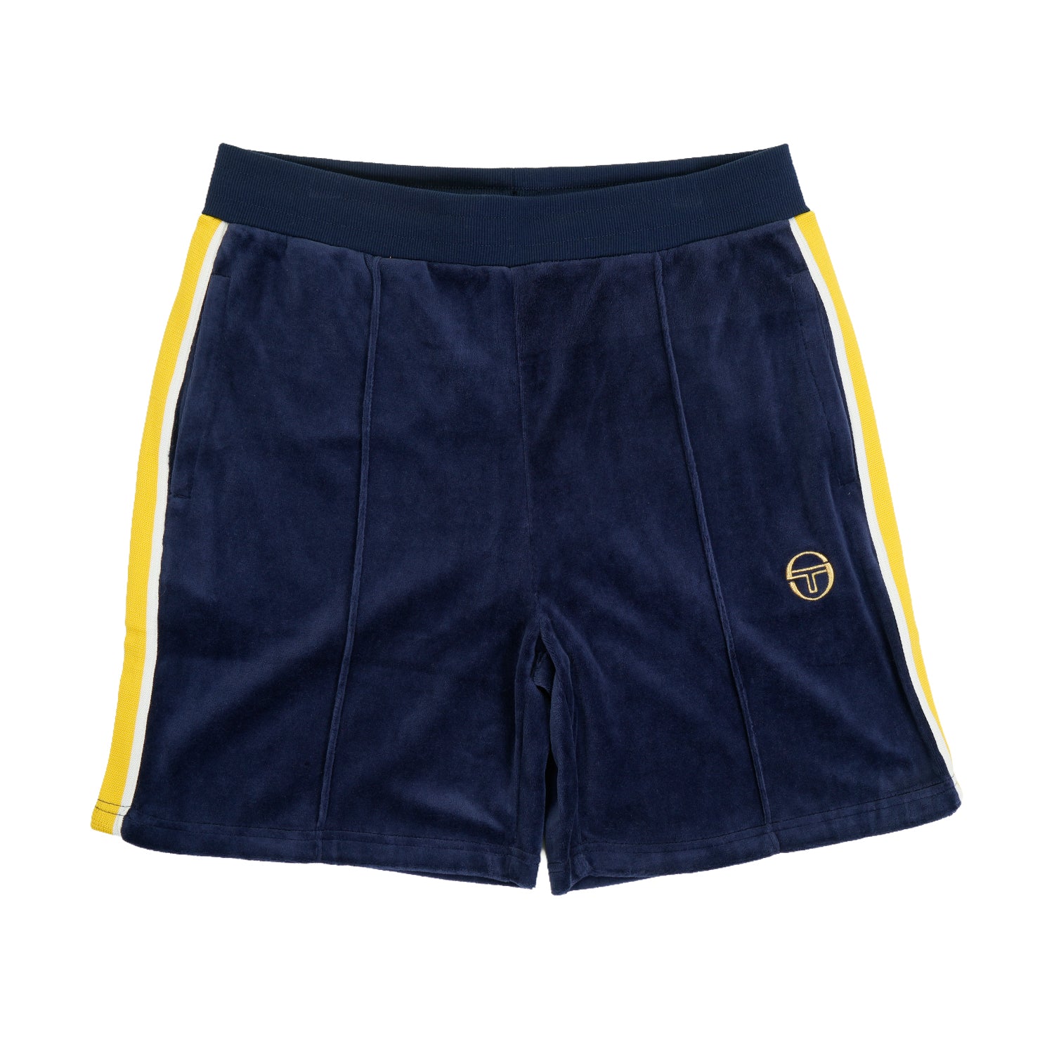 Monte Velour Shorts Maritime Blue / Mango Mint
