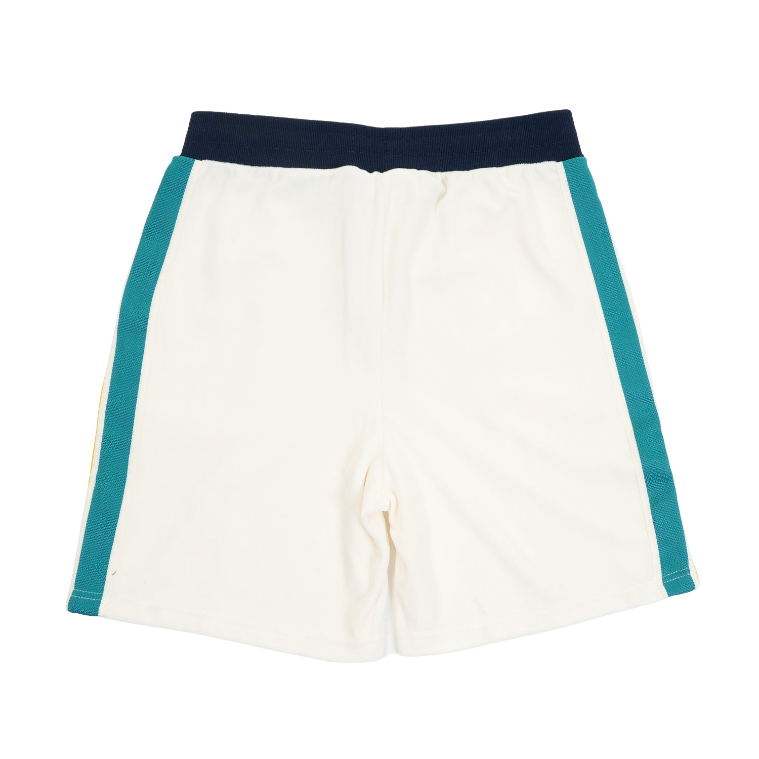 Monte Velour Shorts Gardenia / Maritime Blue