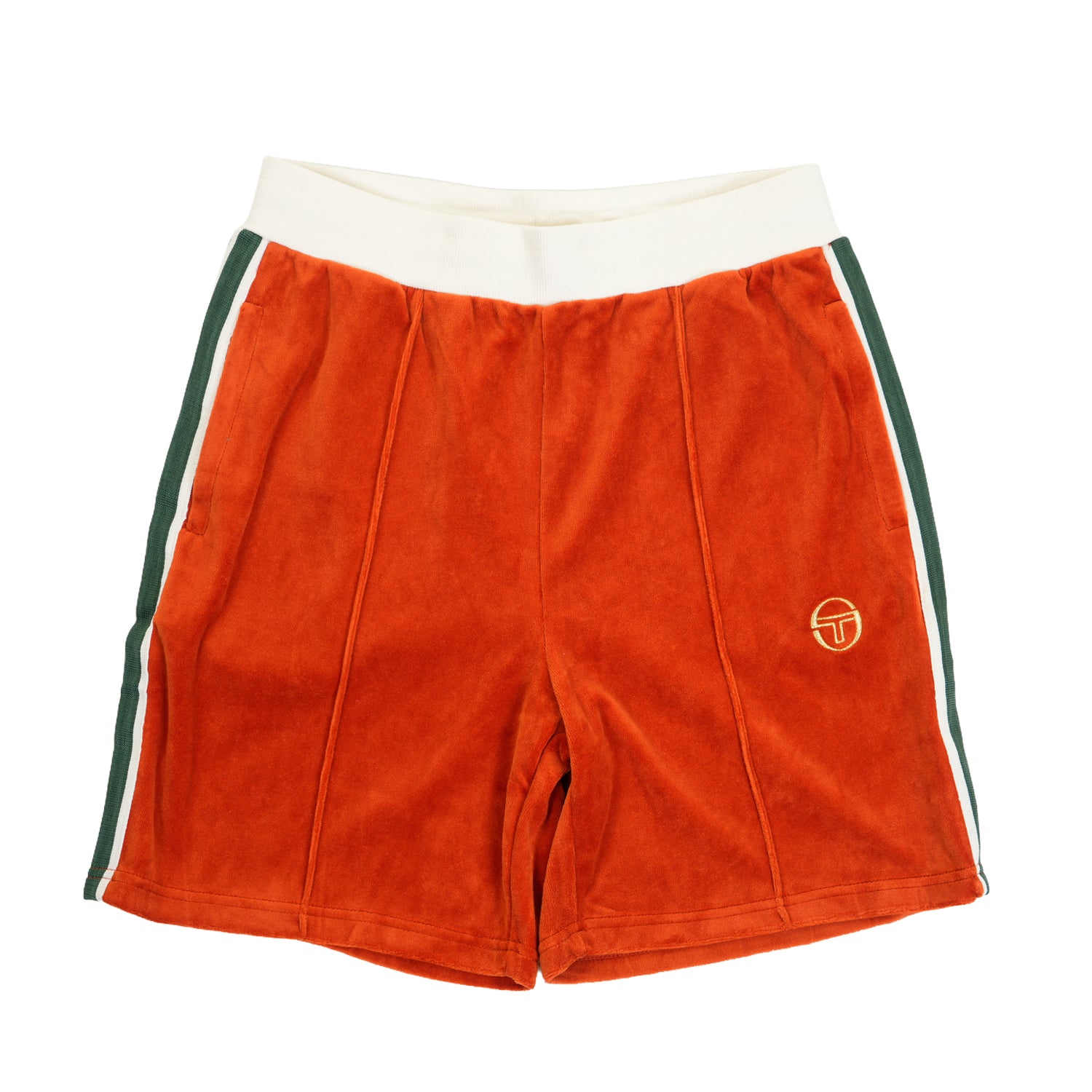 Monte Velour Shorts Rooibos Tea / Gardenia