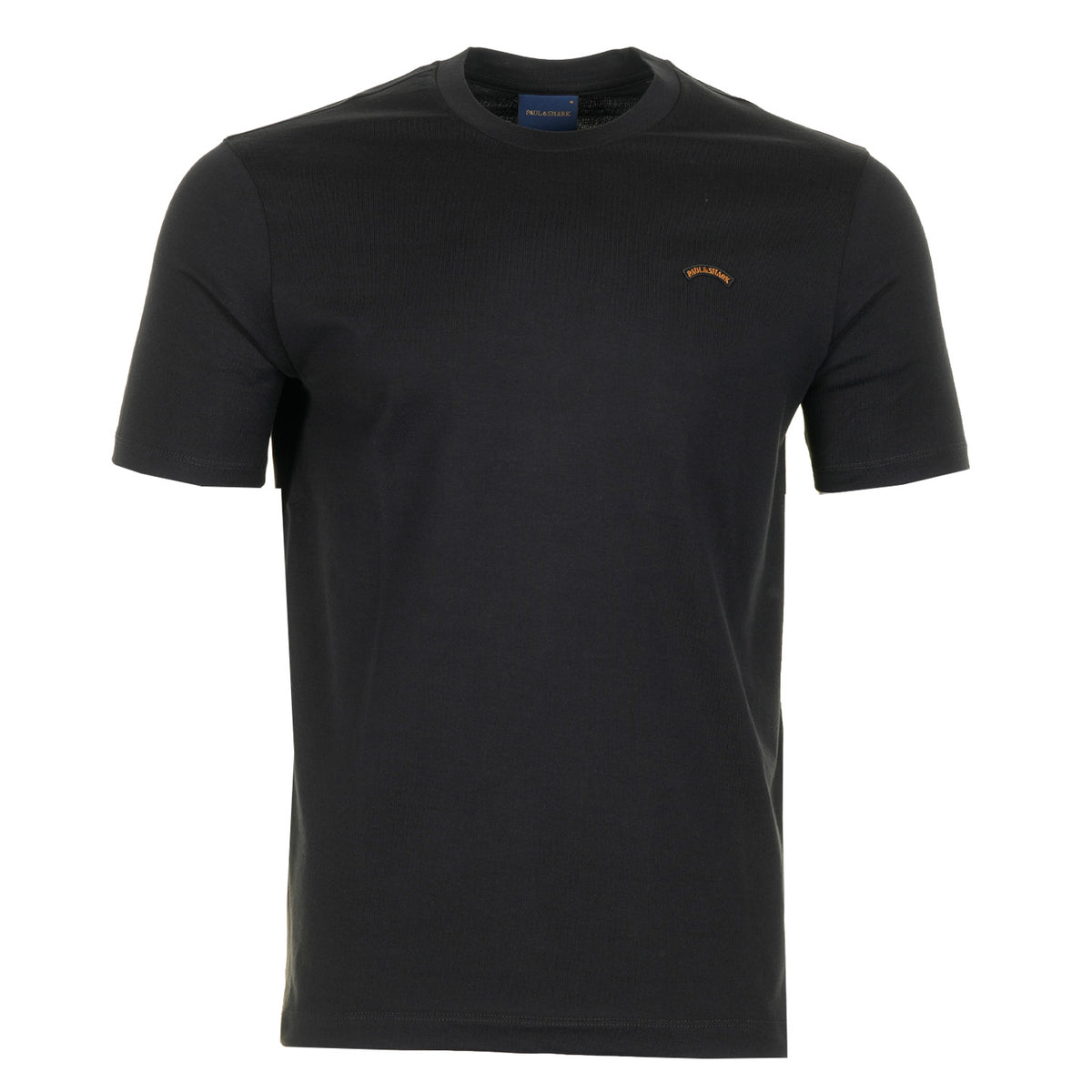 Short Sleeve Moon Logo T Shirt Black