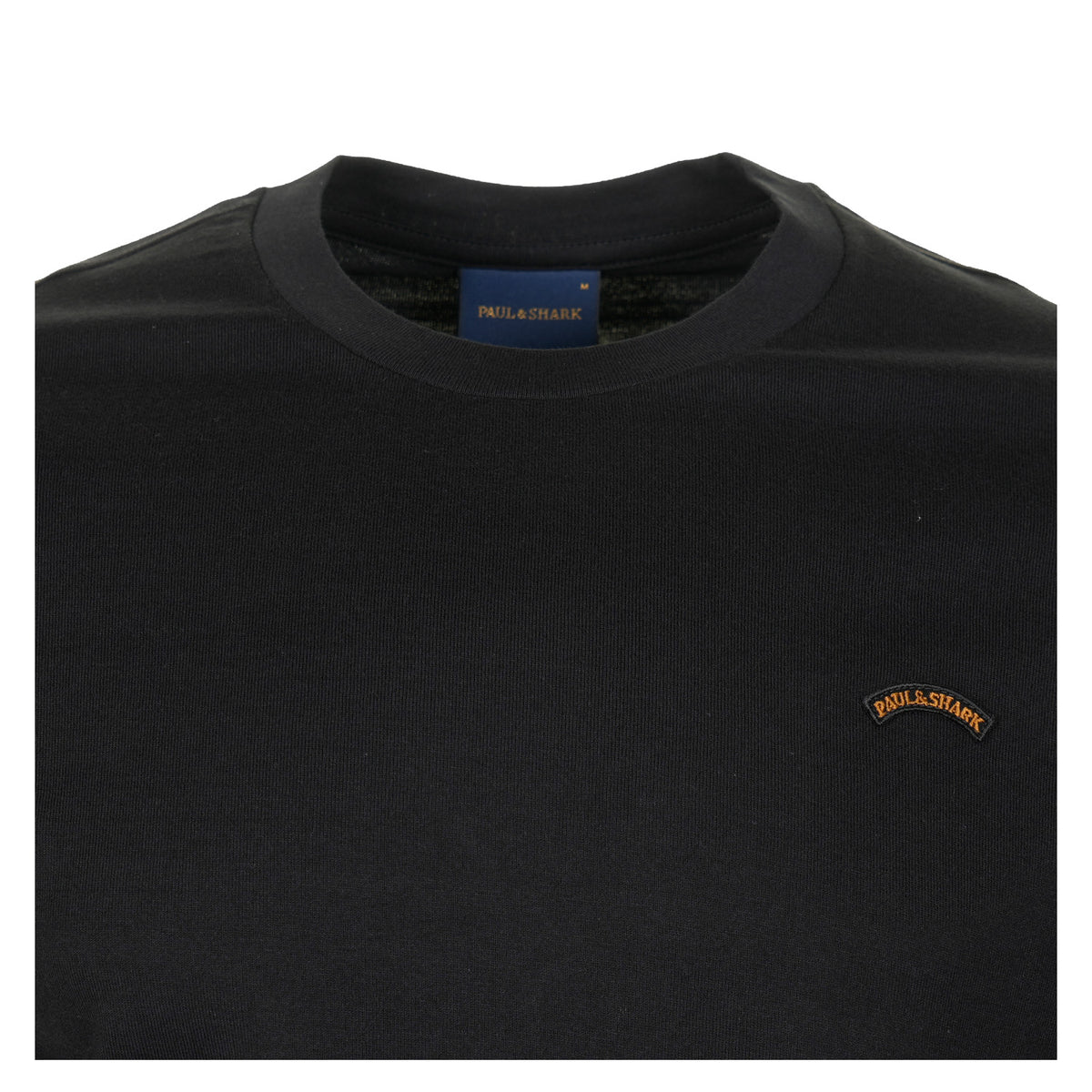 Short Sleeve Moon Logo T Shirt Black
