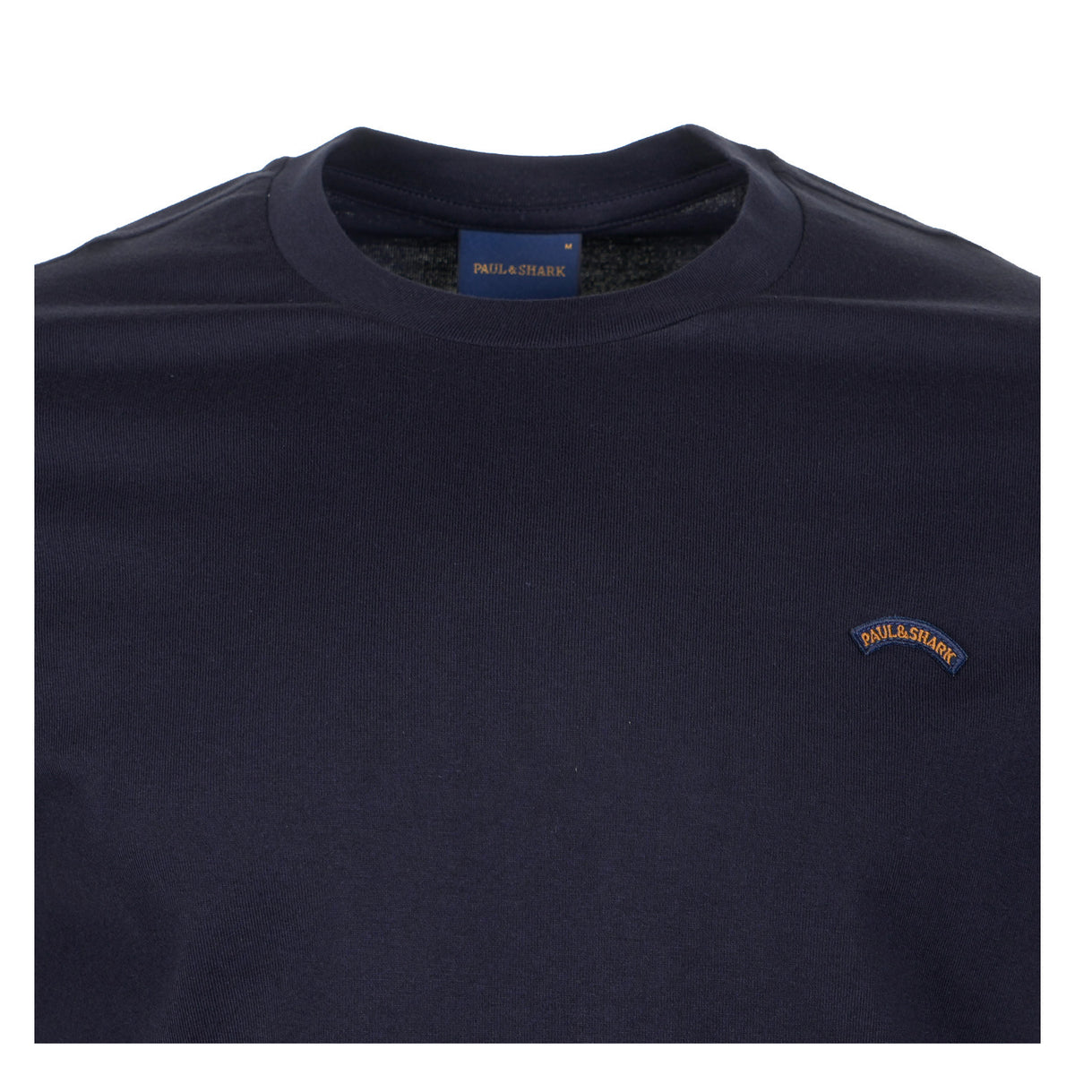 Short Sleeve Moon Logo T Shirt Navy