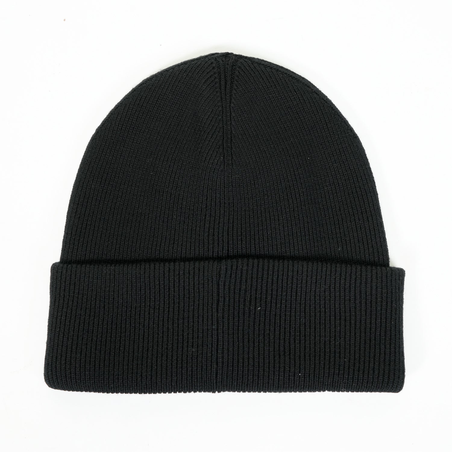 Large Logo Beanie Black Nickel