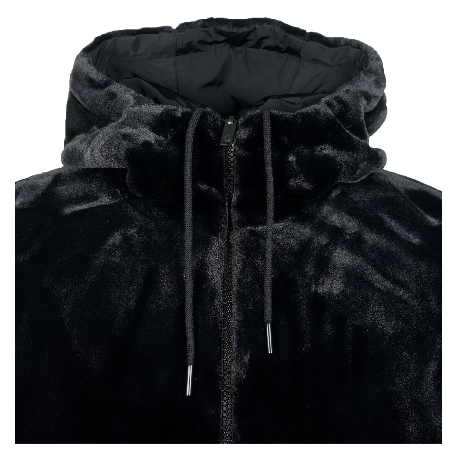 Roland Reversible Bunny Hoodie Black