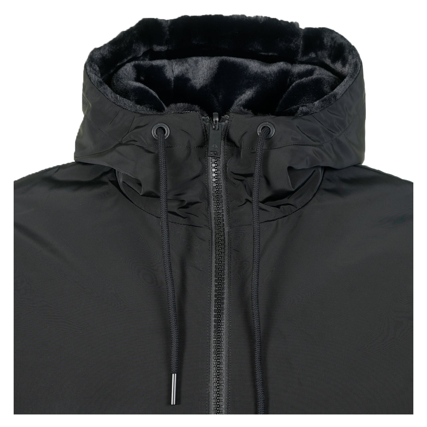 Roland Reversible Bunny Hoodie Black