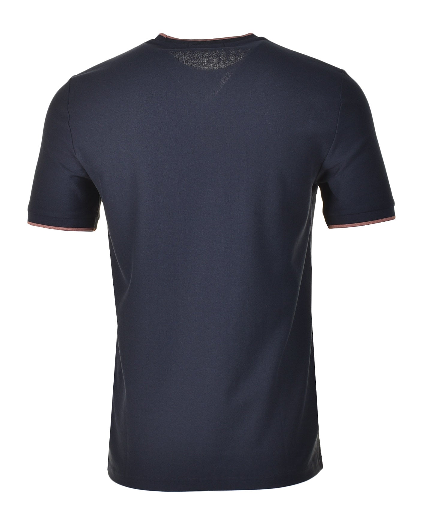 Crepe Pique T Shirt Navy