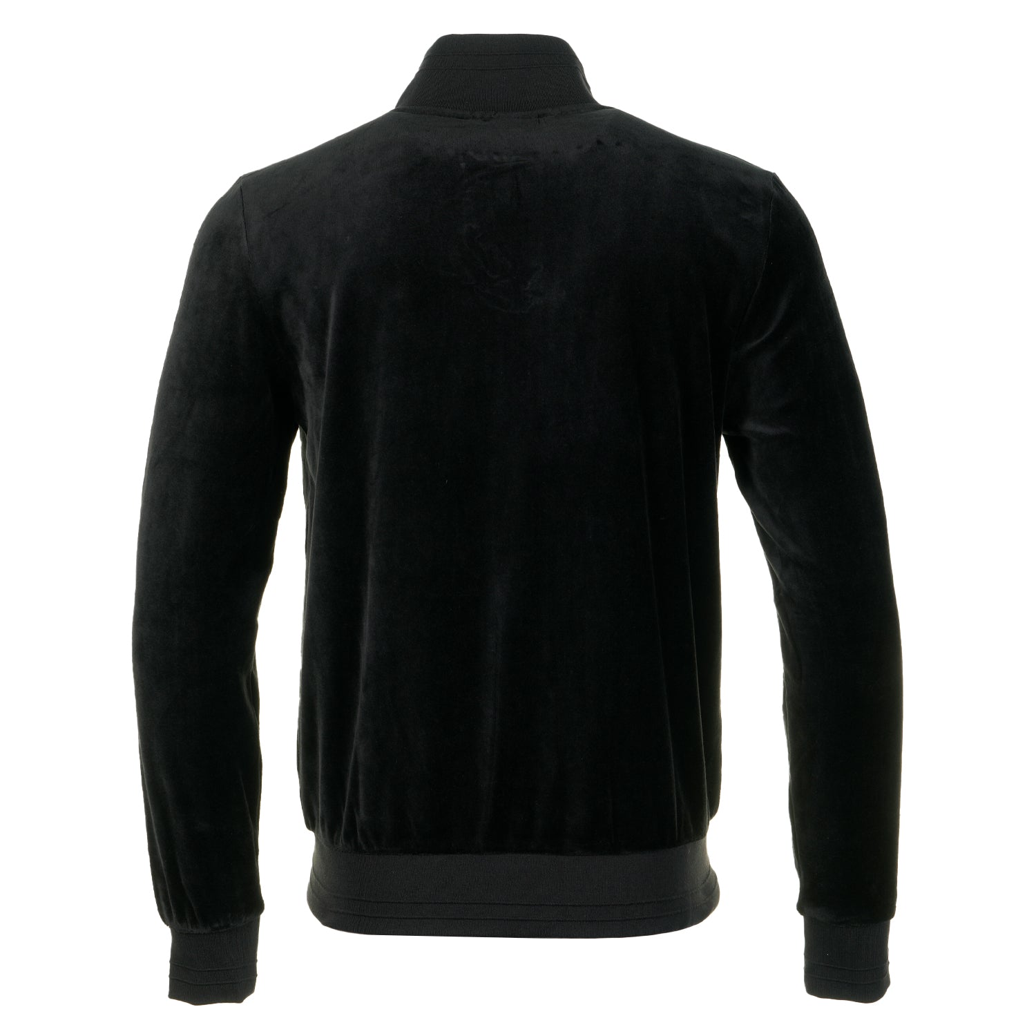 Nero Velour Track Top Black