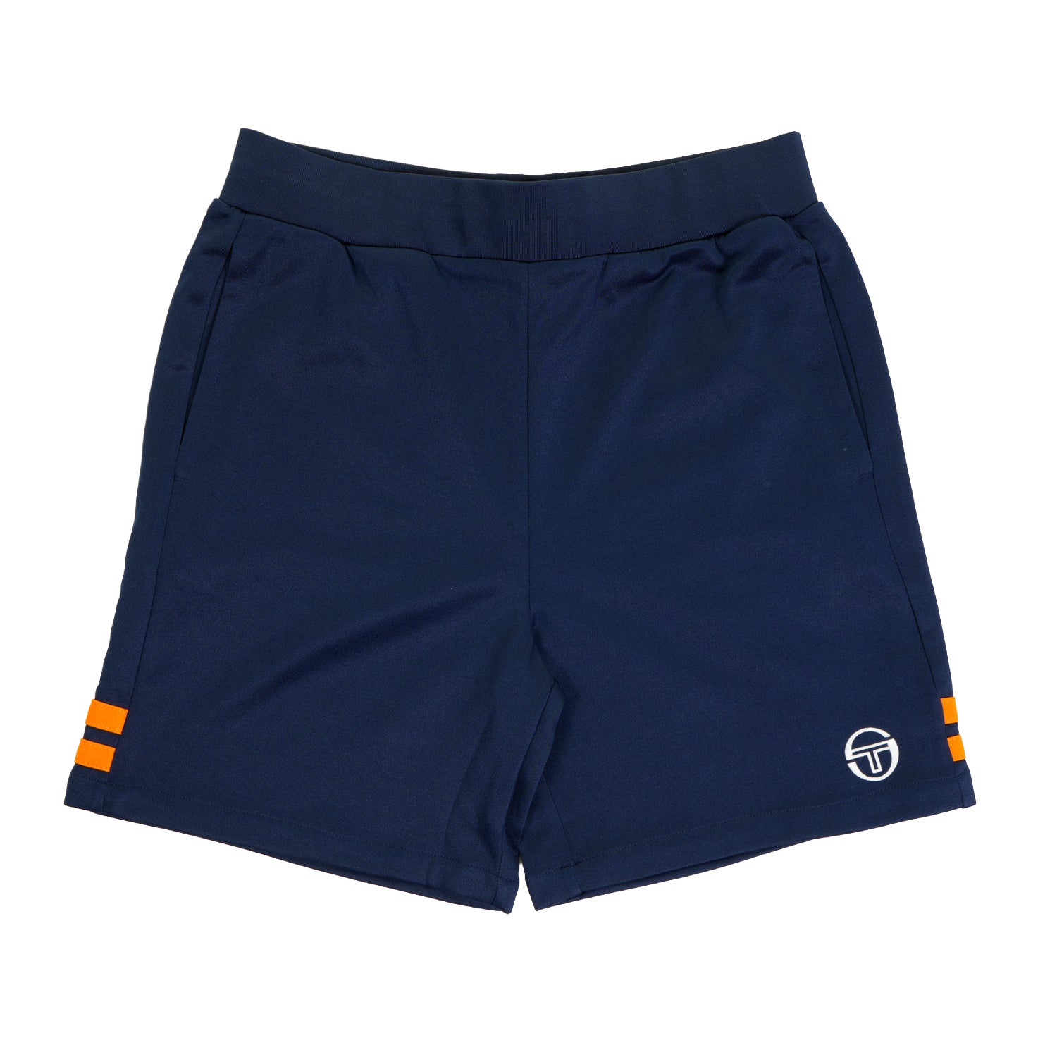 Sergio Tacchini New Orion Shorts Maritime Blue Orange Pepper