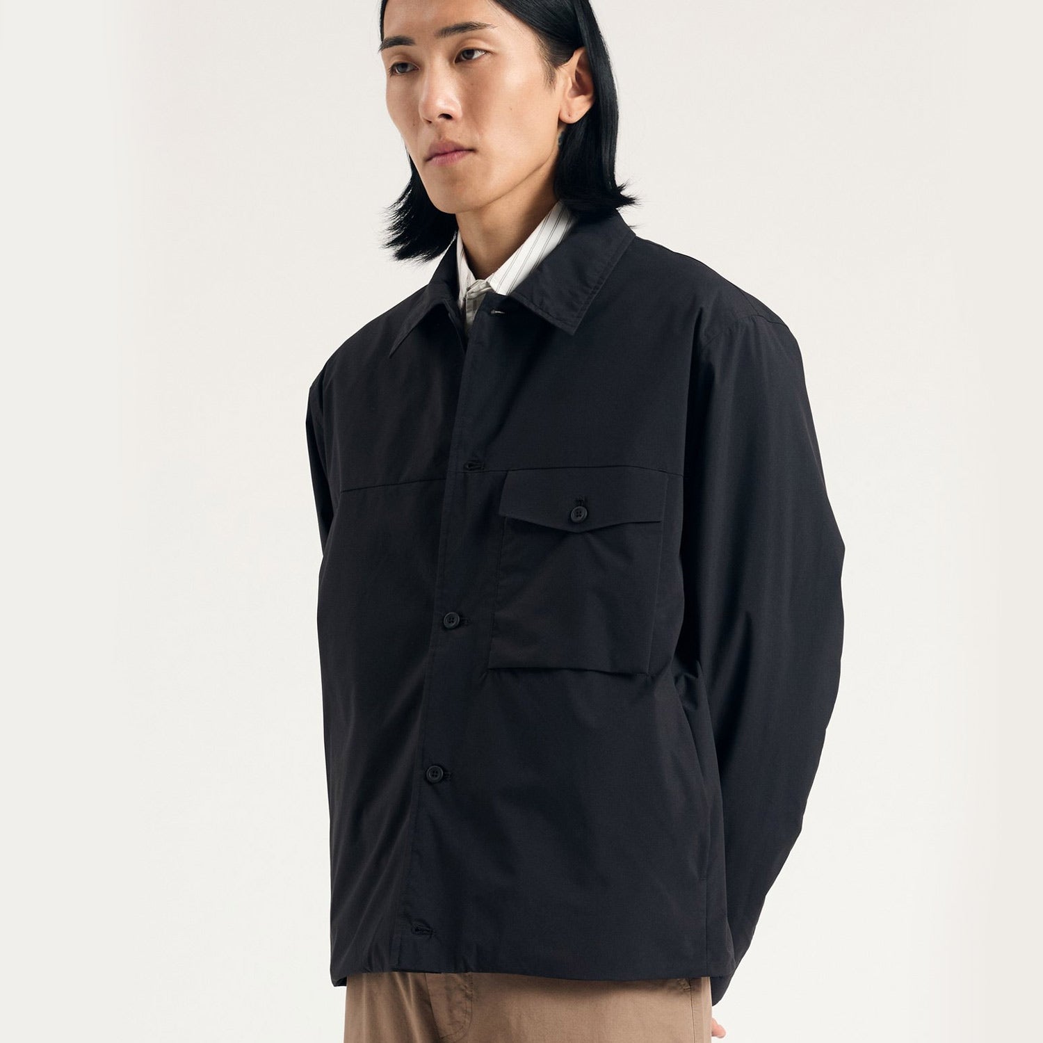 Marcus Gore-Tex Windstopper Overshirt Black